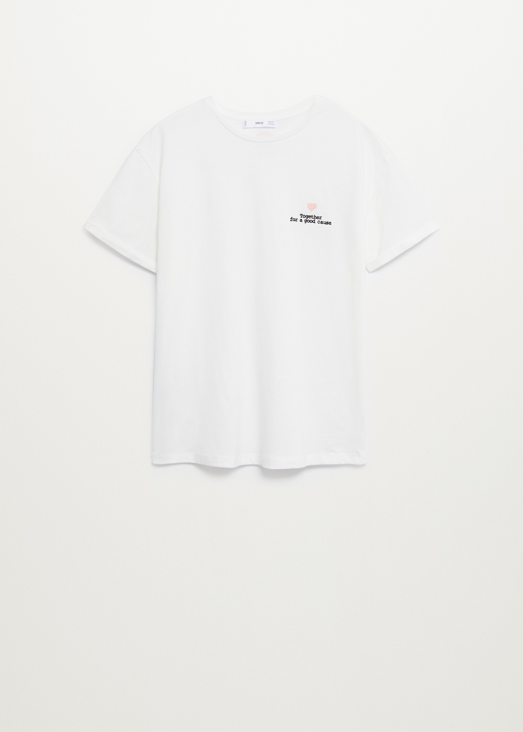 Camiseta solidaria manga corta - Artículo sin modelo