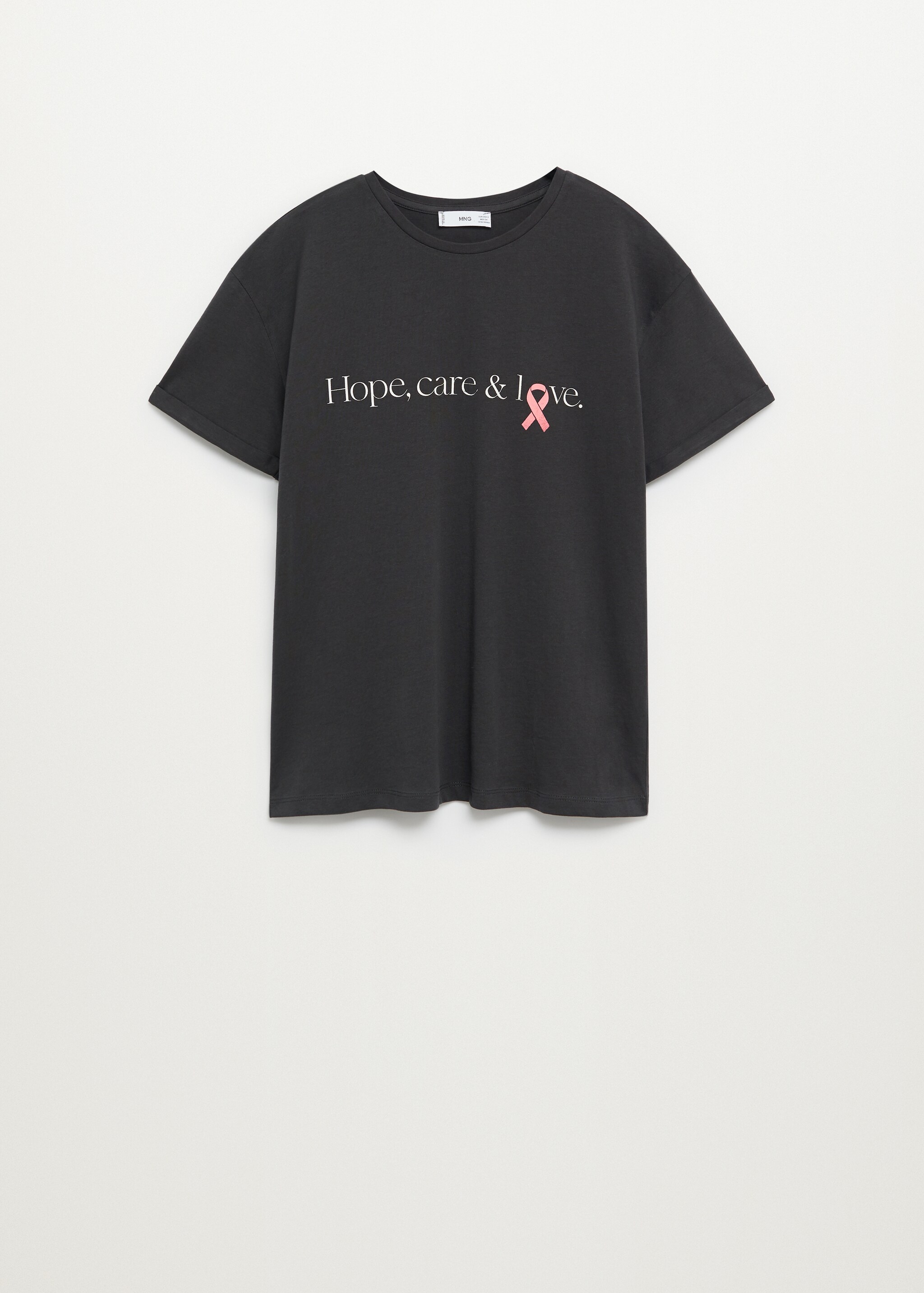 Short-sleeved solidary t-shirt - Article without model