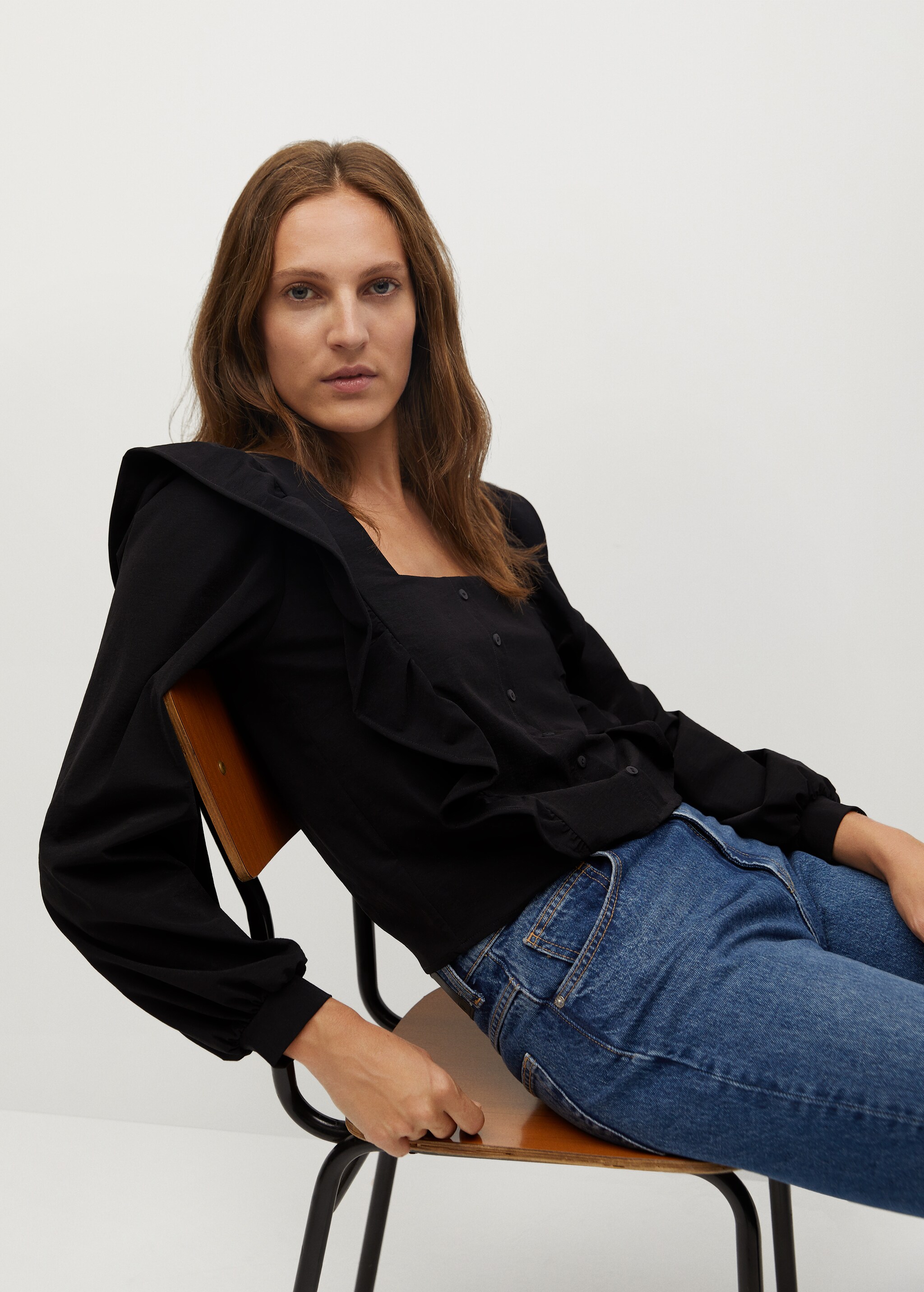 Blusa volante hombro - Detalle del artículo 3