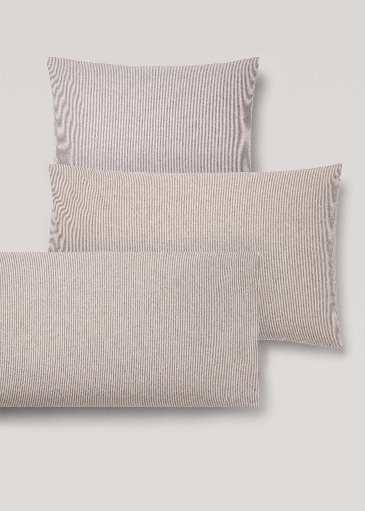 Randigt örngott i bomullsflanell 50x75 cm - Detaljer om artikeln 4