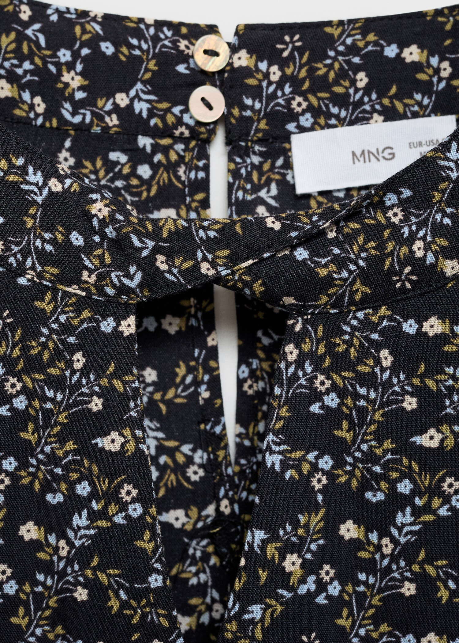 Floral print blouse - Details of the article 8