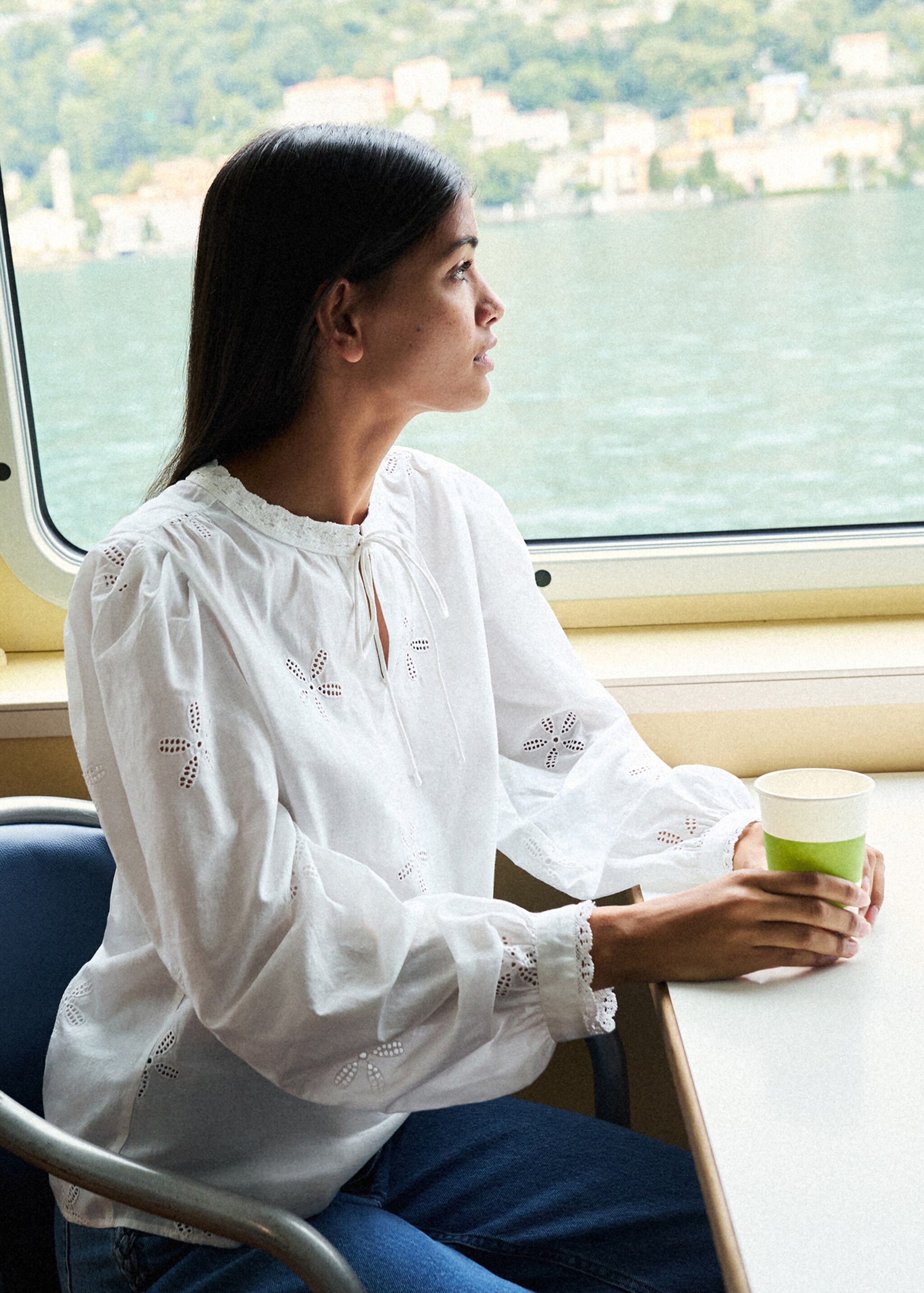 Floral embroidered blouse - Details of the article 5