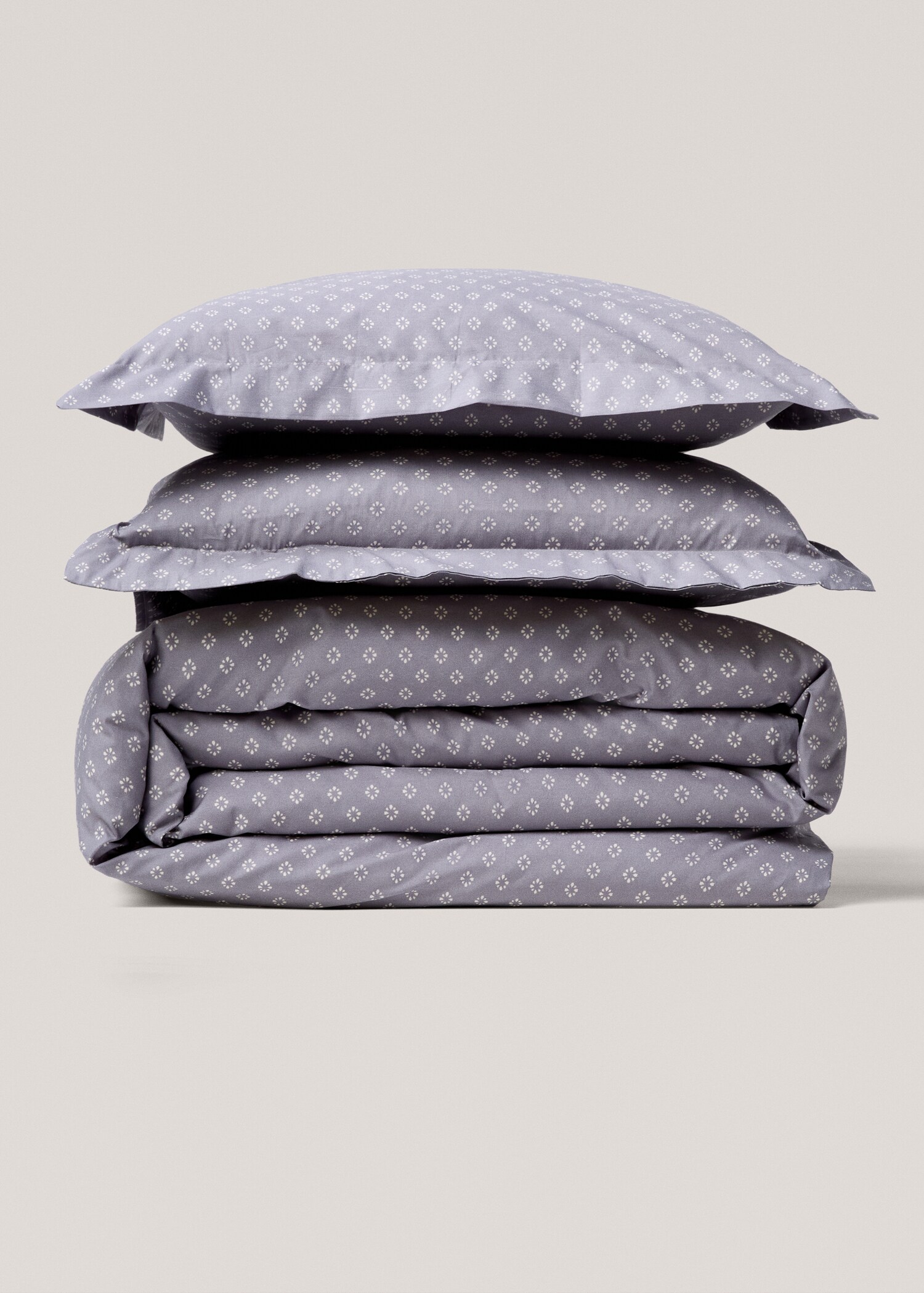 Printed cotton duvet cover for 135cm bed - Article without model