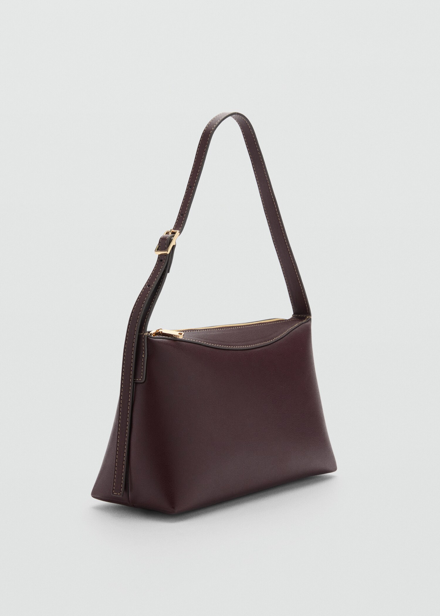 Shoulder bag with zip - Medium plane