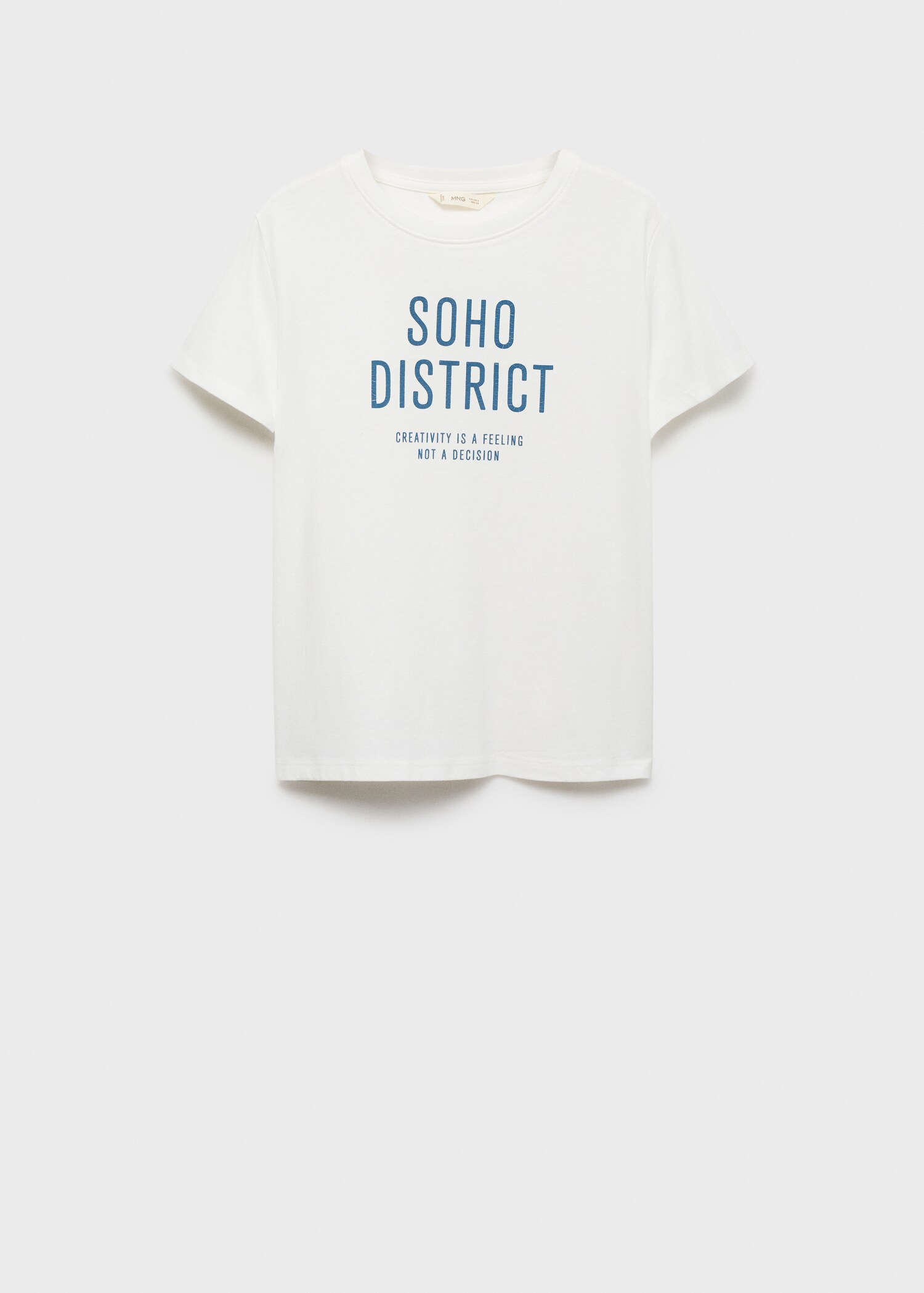 Katoenen T-shirt met print - Artikel zonder model