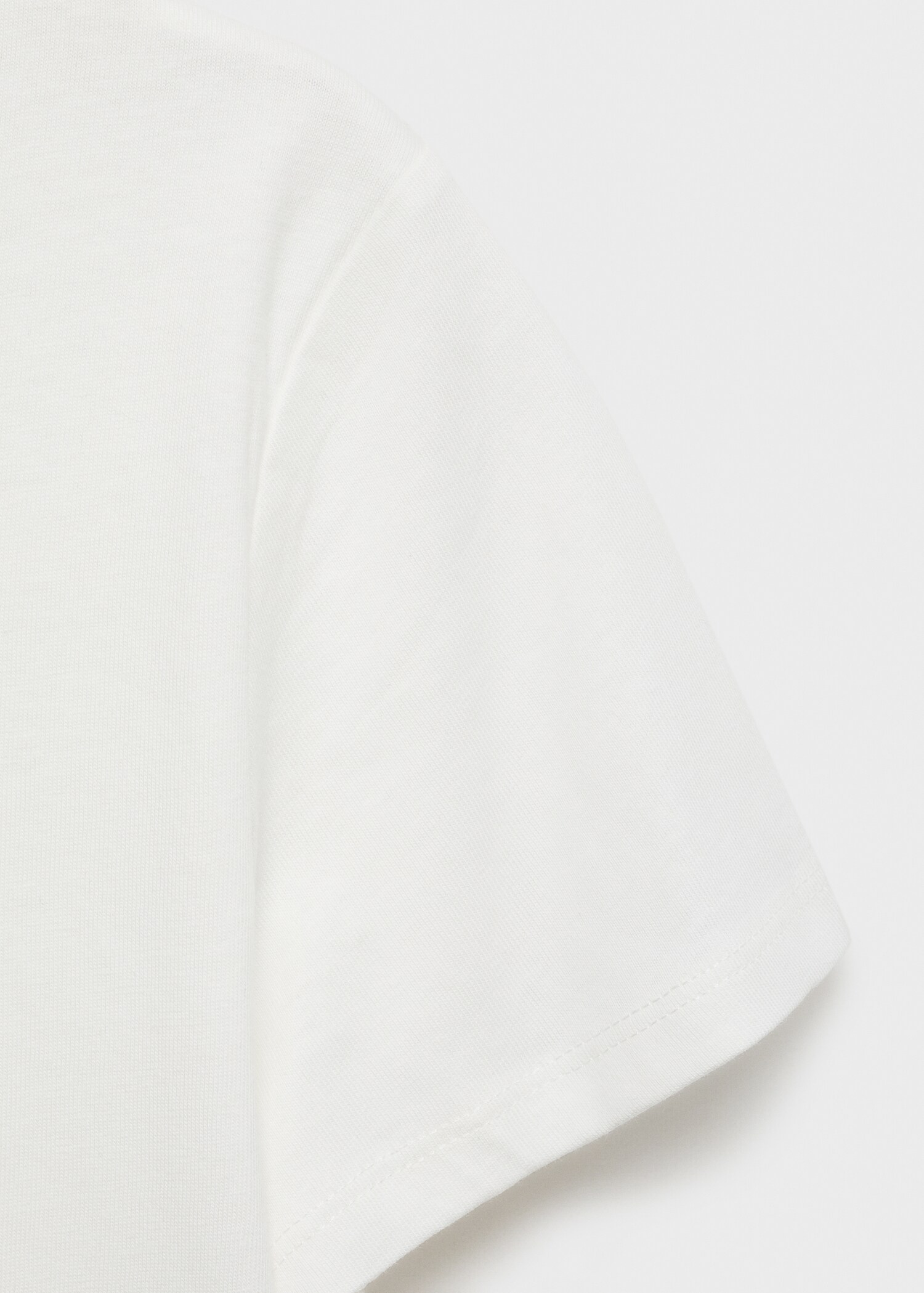Katoenen T-shirt met print - Detail van het artikel 0