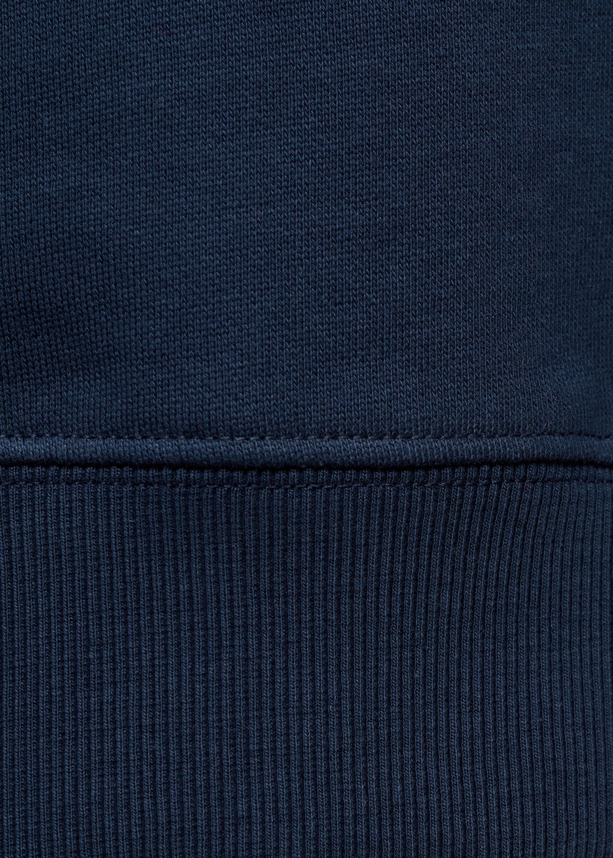 Bedrukt katoenen sweatshirt - Detail van het artikel 0, Donkermarine. Ref: 77017696-00.