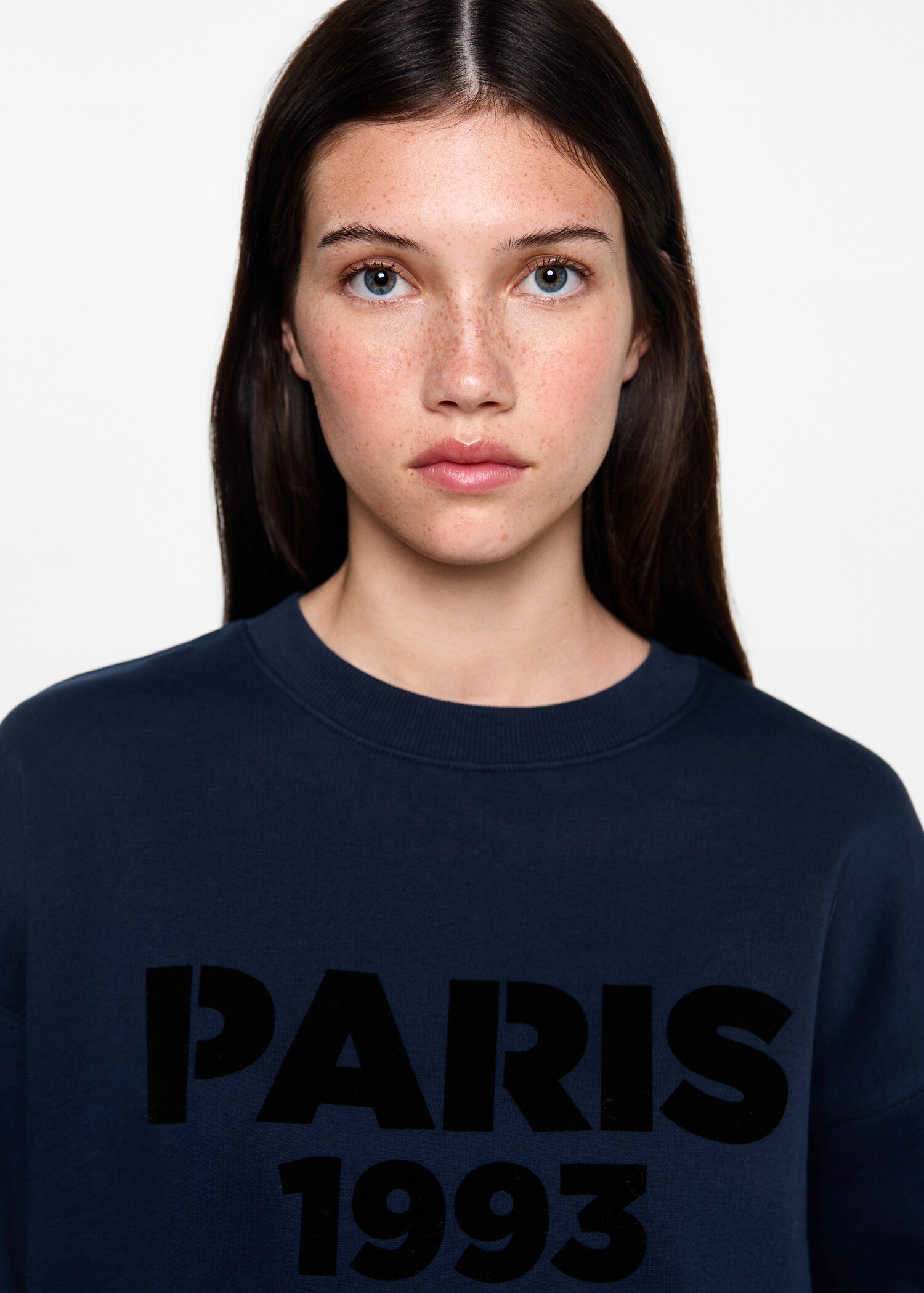 Printed cotton sweatshirt - Details of the article 1