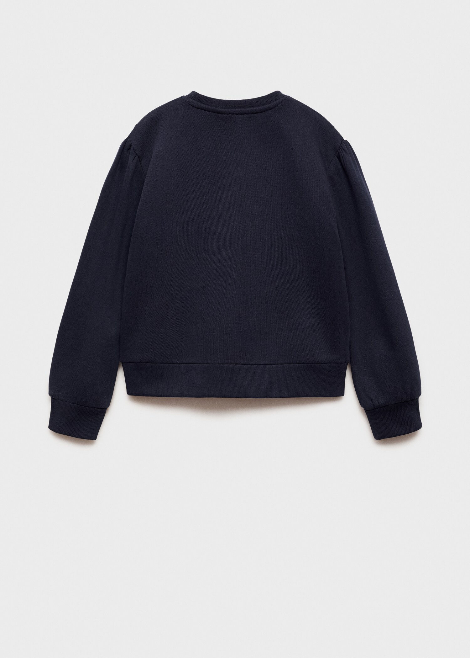 Sudadera bordado floral - Reverso del artículo
