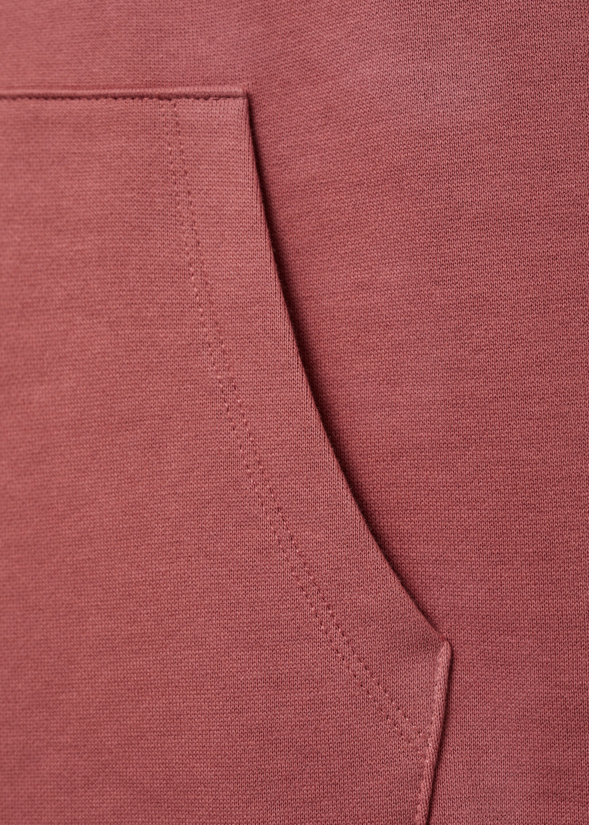 Cotton-blend printed sweatshirt - Details of the article 0, Strawberry. Ref: 77017699-00.