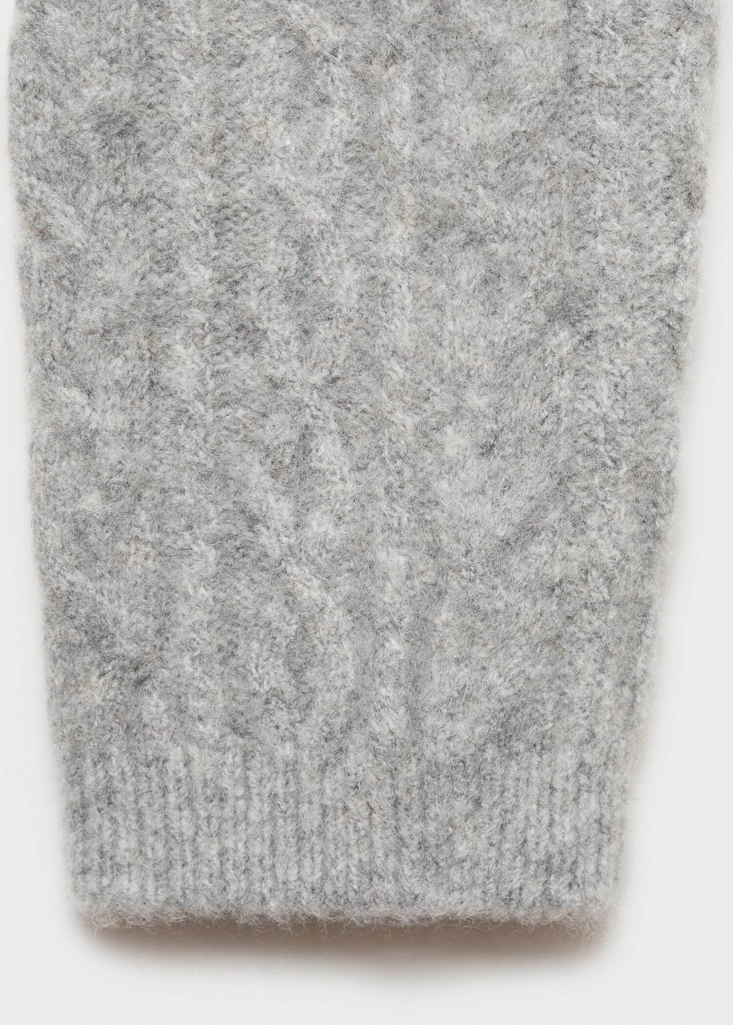 Braided knitted sweater - Details of the article 0