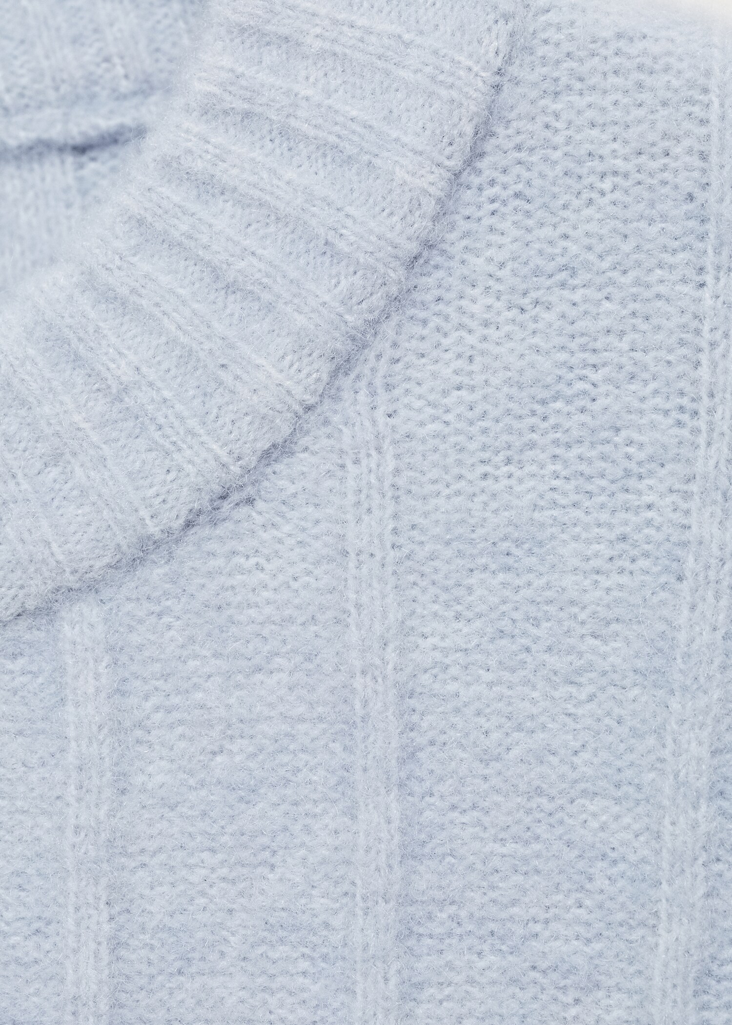 Úpletový svetr s výstřihem perkins - Detail zboží 8