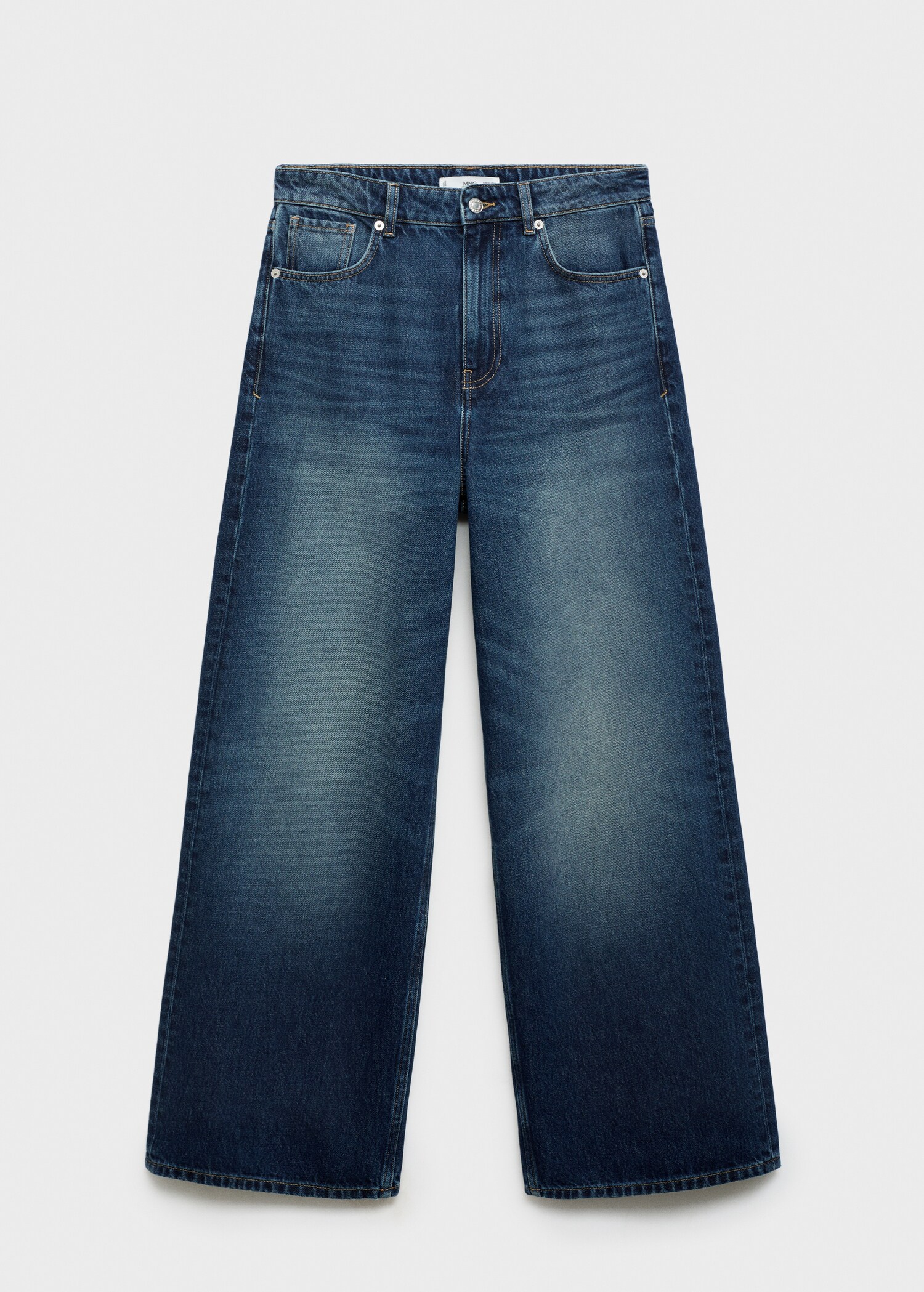 Wideleg loose low-rise jeans - Artikel zonder model
