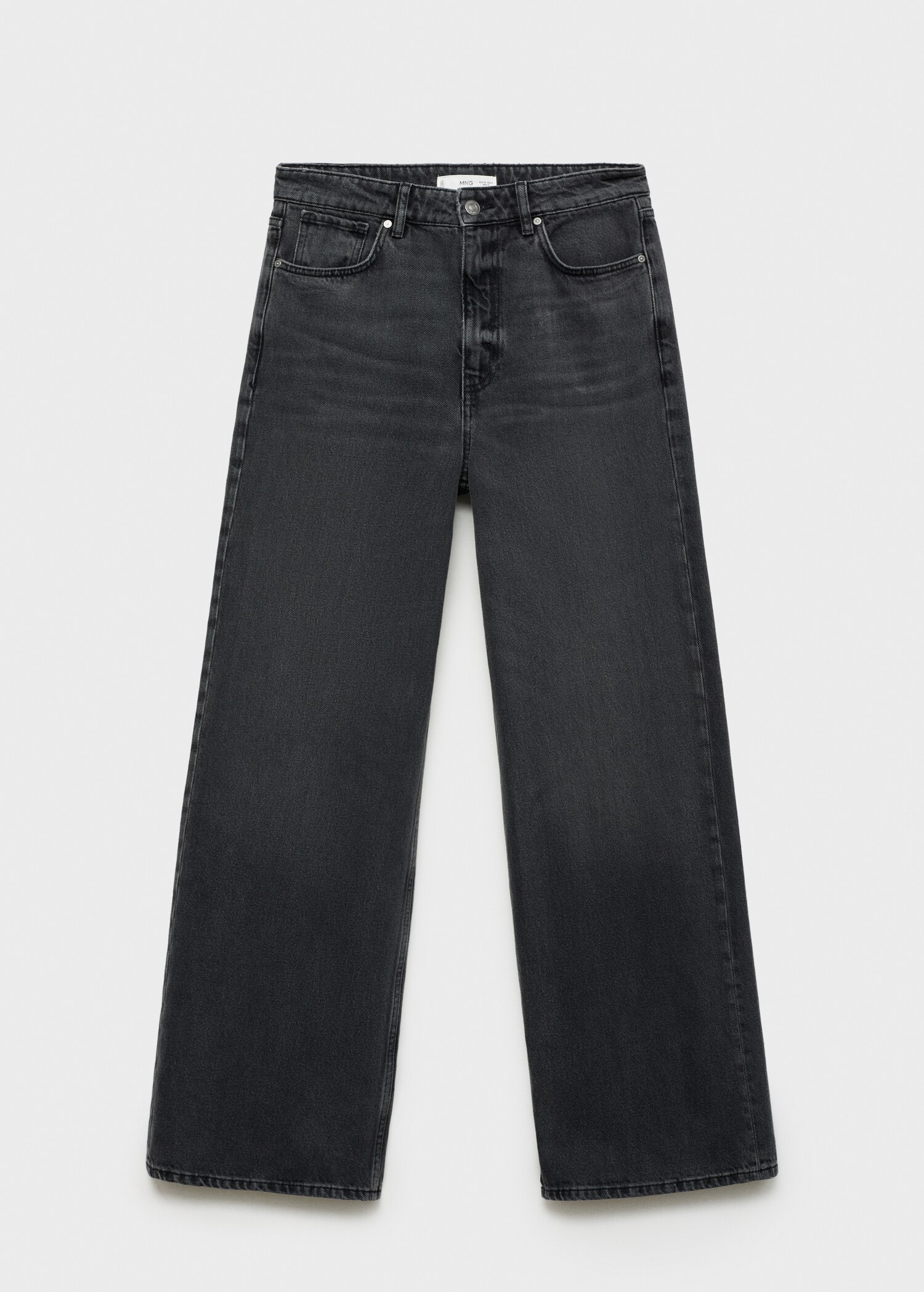 Wideleg loose low-rise jeans - Artikel zonder model