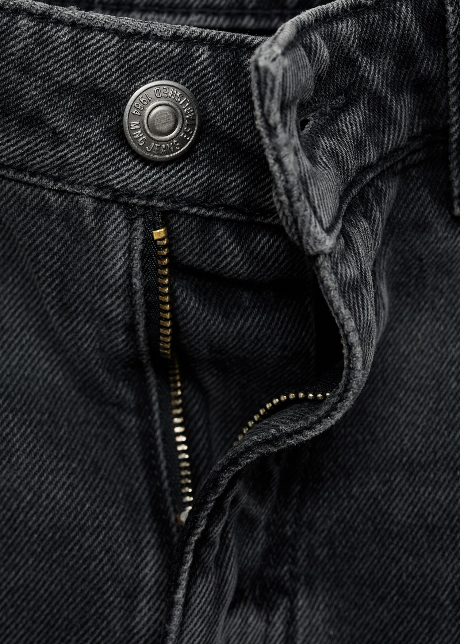 Wideleg loose low-rise jeans - Detail van het artikel 0