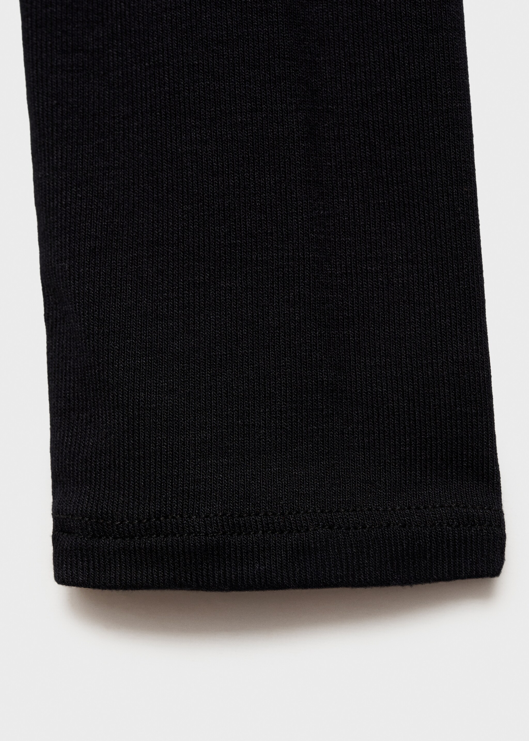 T-shirt col montant fermeture Éclair - Détail de l'article 0, Noir. Ref: 77017720-00.