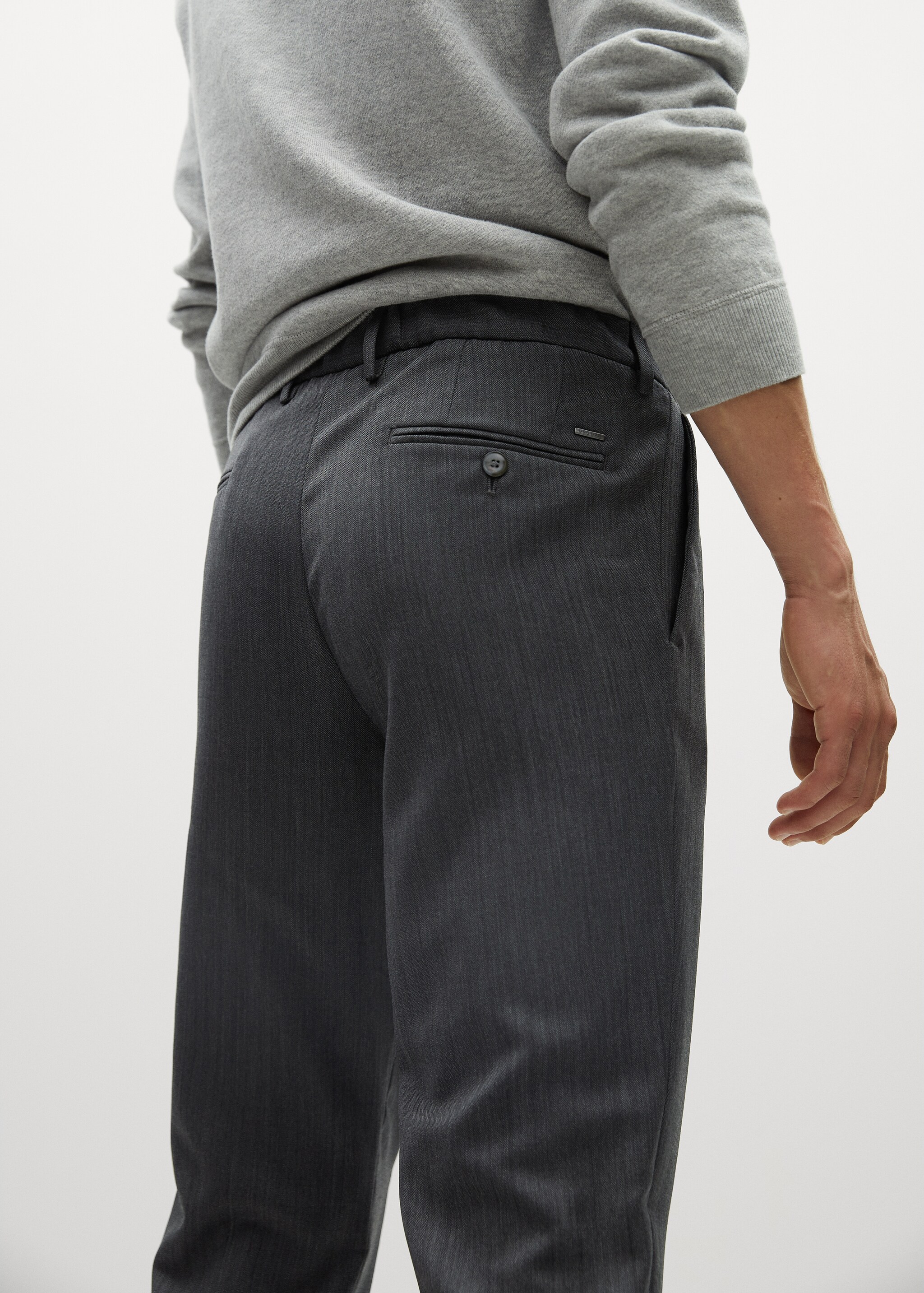 Pantalón slim fit lana virgen - Detalle del artículo 2