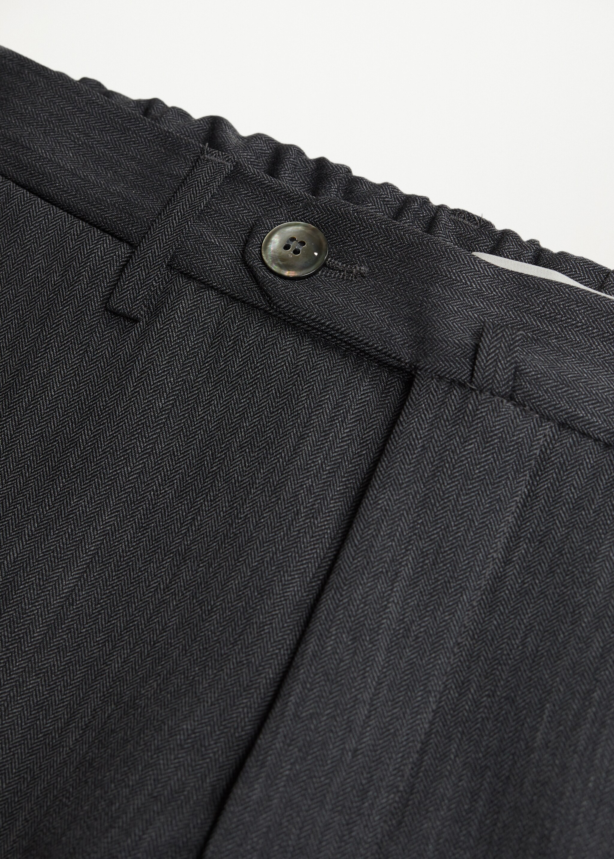 Pantalón slim fit lana virgen - Detalle del artículo 8