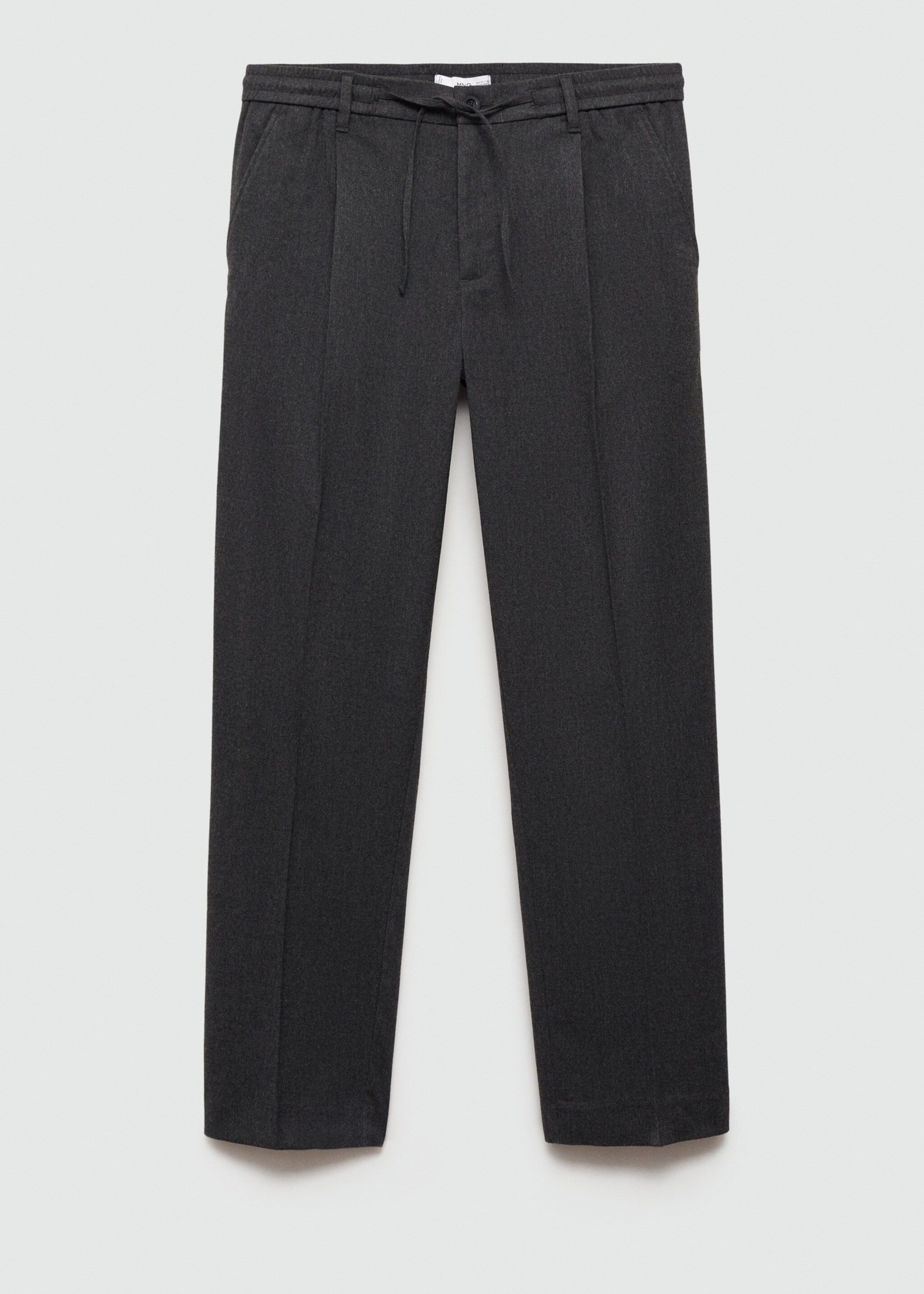 Pantalons regular fit pinces cordill - Article sense model, Gris. Ref: 77017922-00.