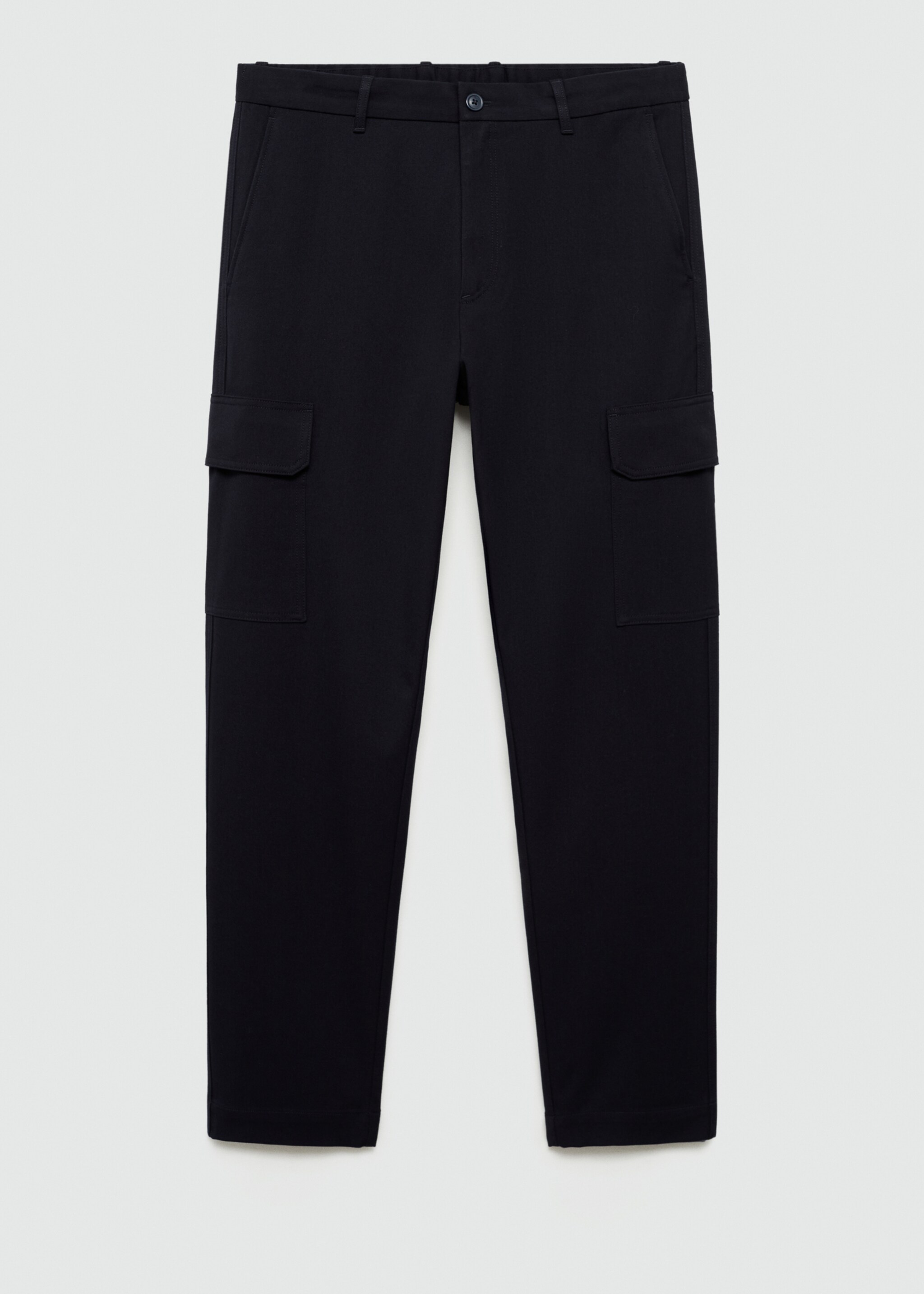 Pantalons regular fit cargo - Article sense model, Blau marí fosc. Ref: 77017924-00.