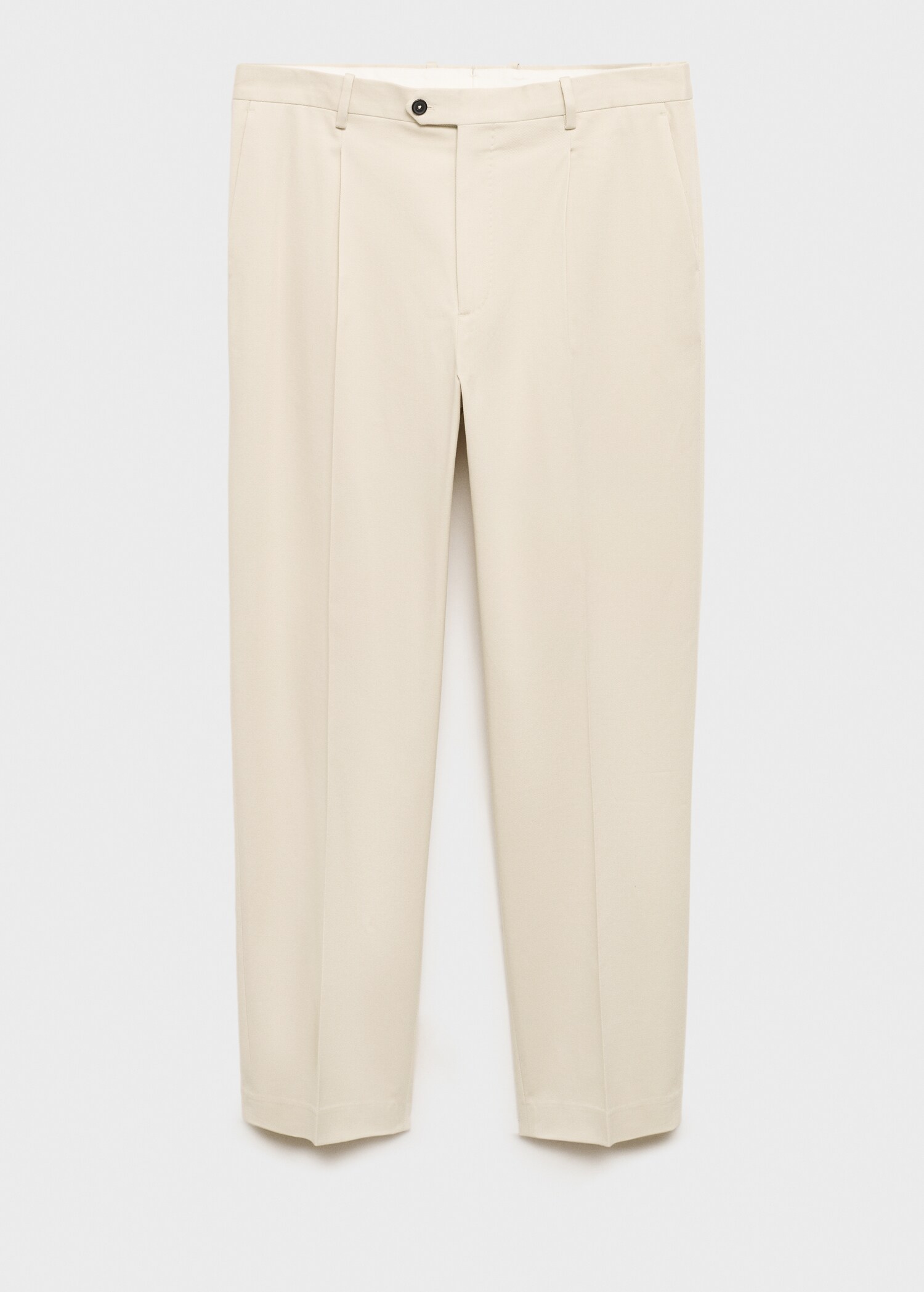Pantalon twill coton pinces - Article sans modèle