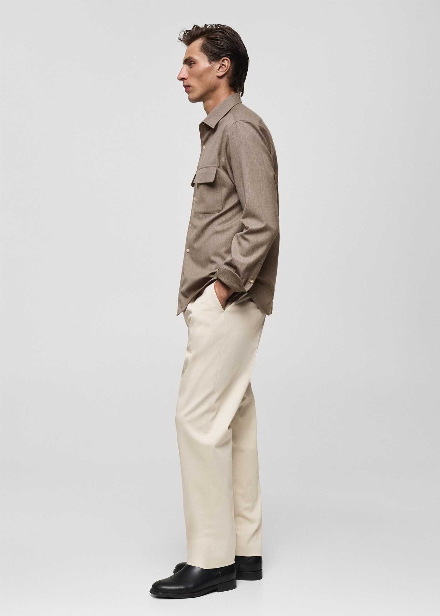 Pantalon twill coton pinces - Détail de l'article 2