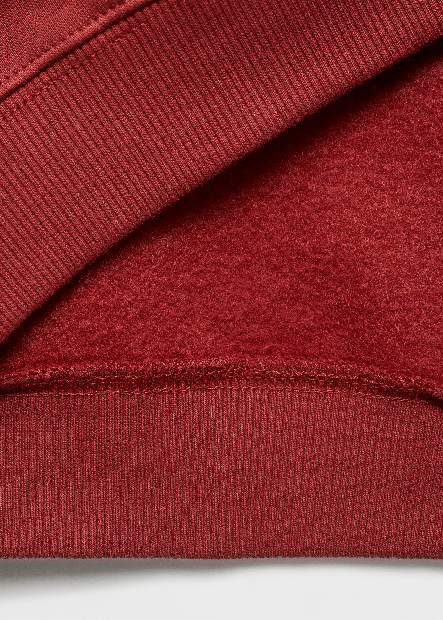 Baumwoll-Sweatshirt mit Stickdetail - Detail des Artikels 0