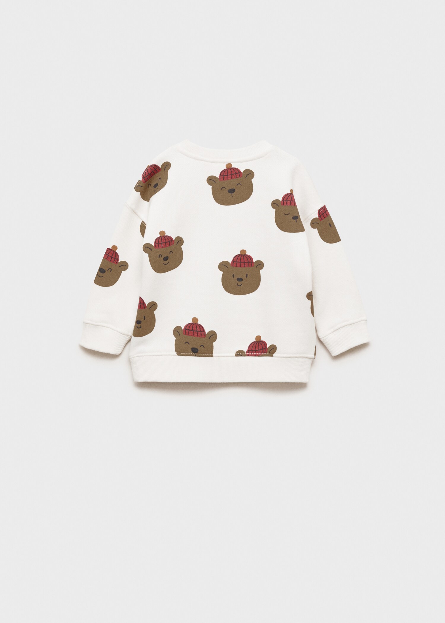 Sweat-shirt imprimé Noël - Verso de l’article
