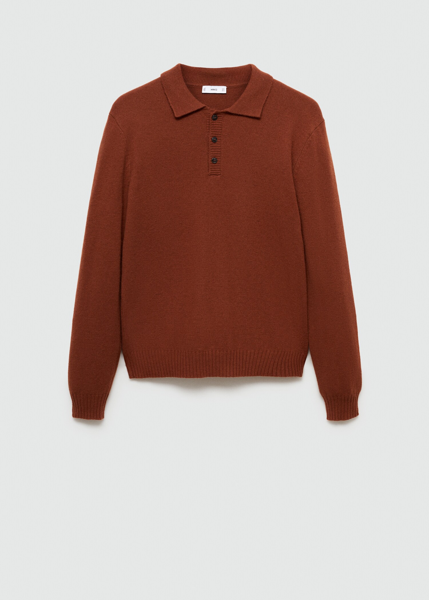 Jersei llana coll polo - Article sense model
