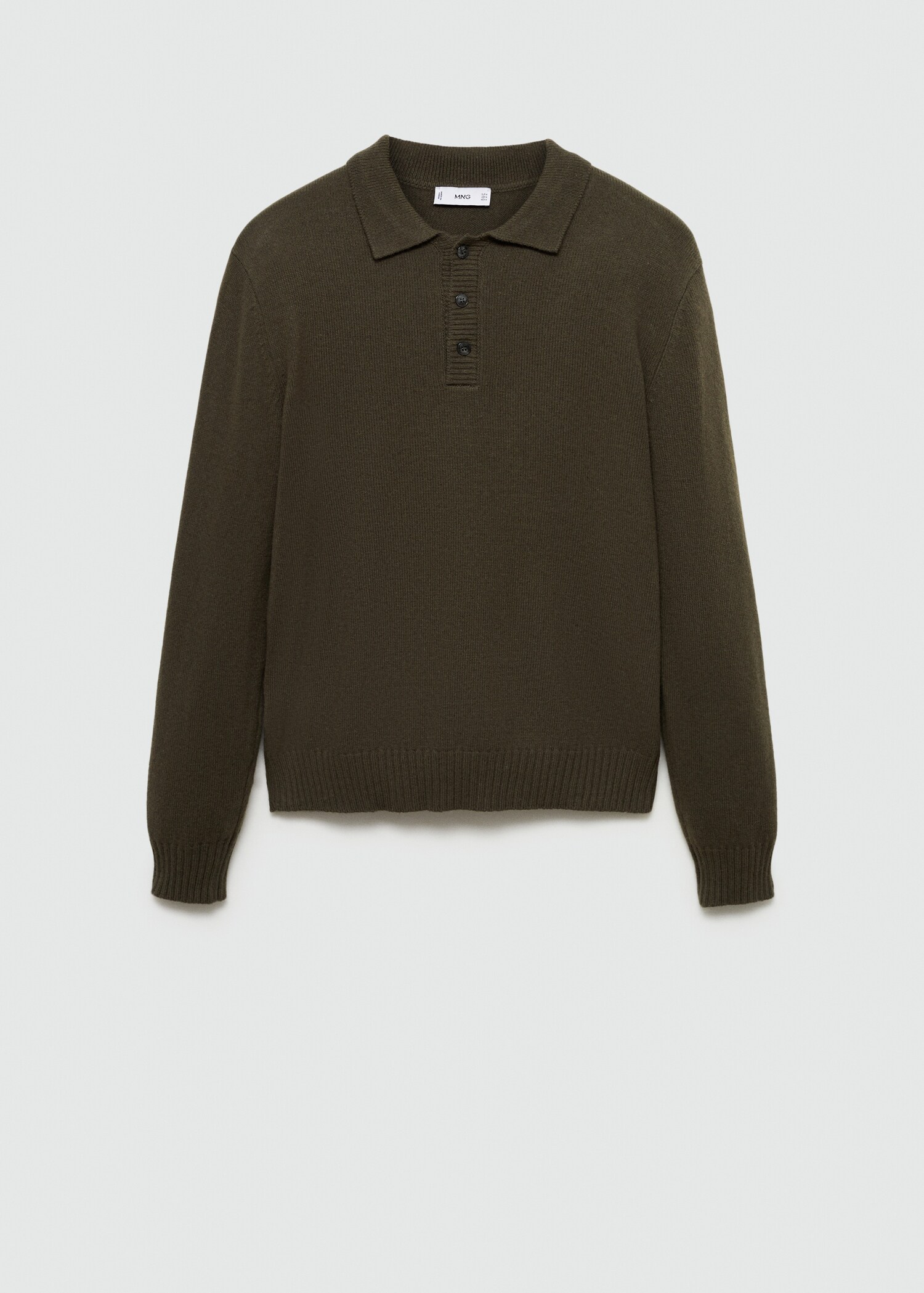 Jersei llana coll polo - Article sense model