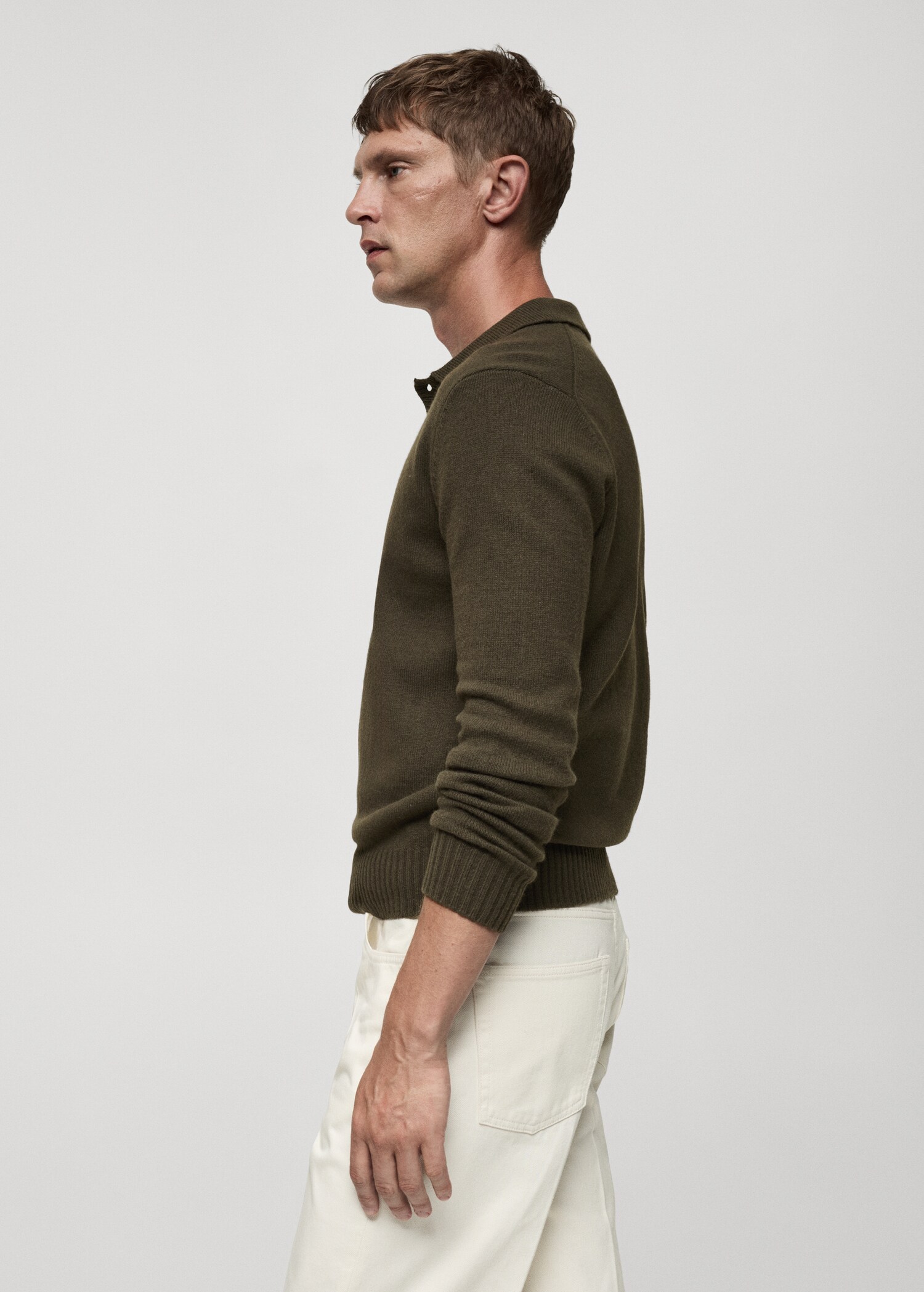 Jersei llana coll polo - Detall de l'article 2