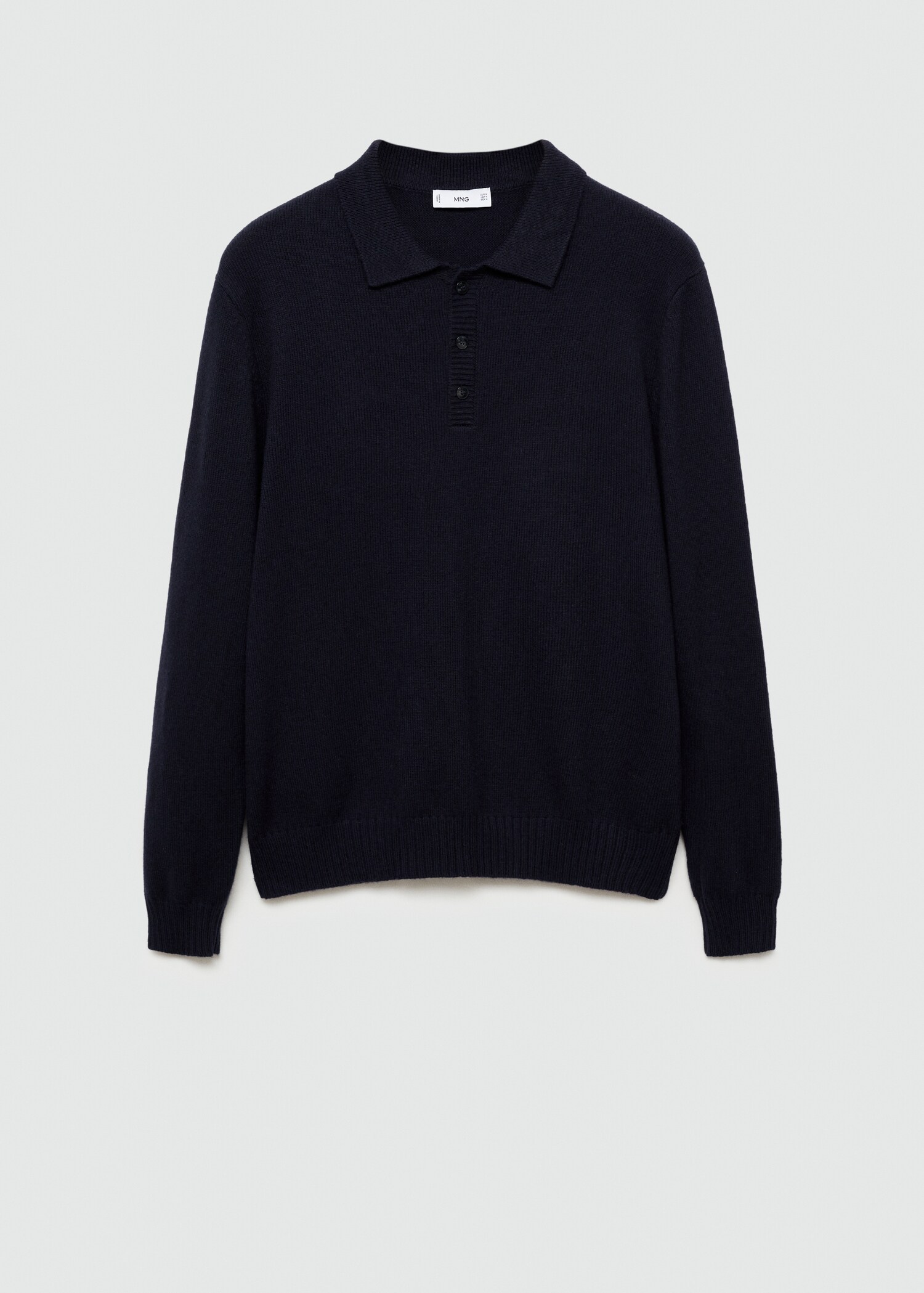 Jersei llana coll polo - Article sense model