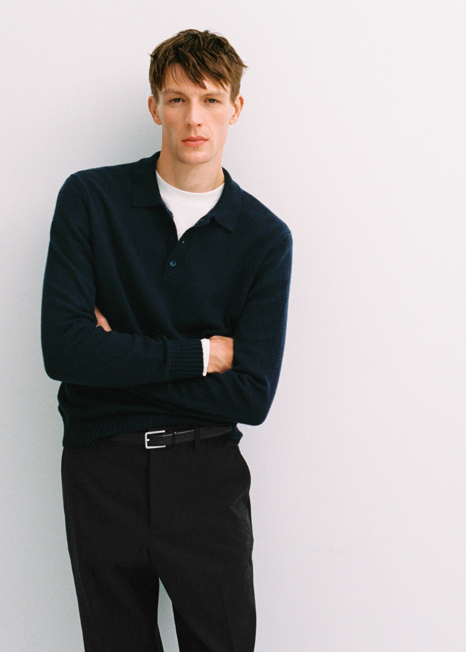 Jersei llana coll polo - Detall de l'article 3