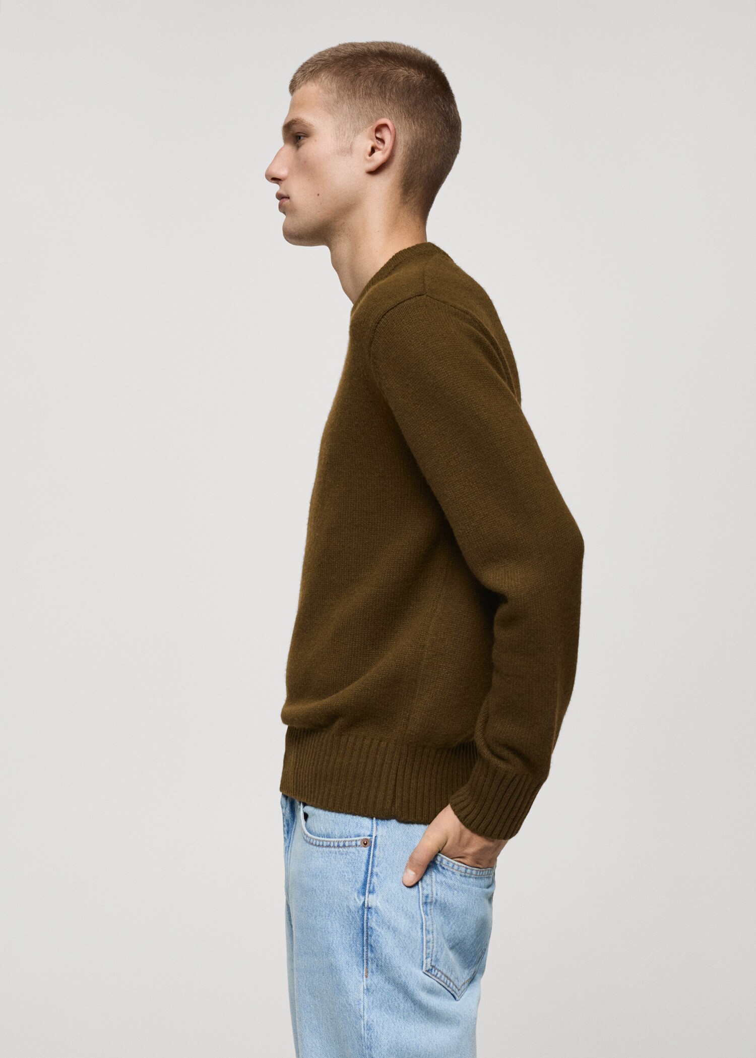 Knitted wool blend sweater - Details of the article 2