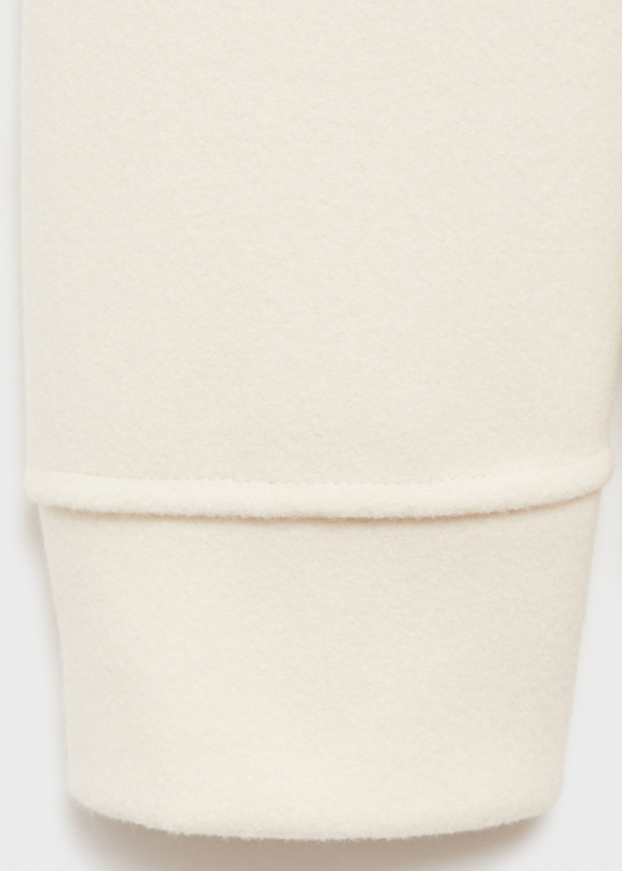 Cardigan flanella relaxed-fit - Dettaglio dell'articolo 0, Grezzo. Ref: 77017940-00.