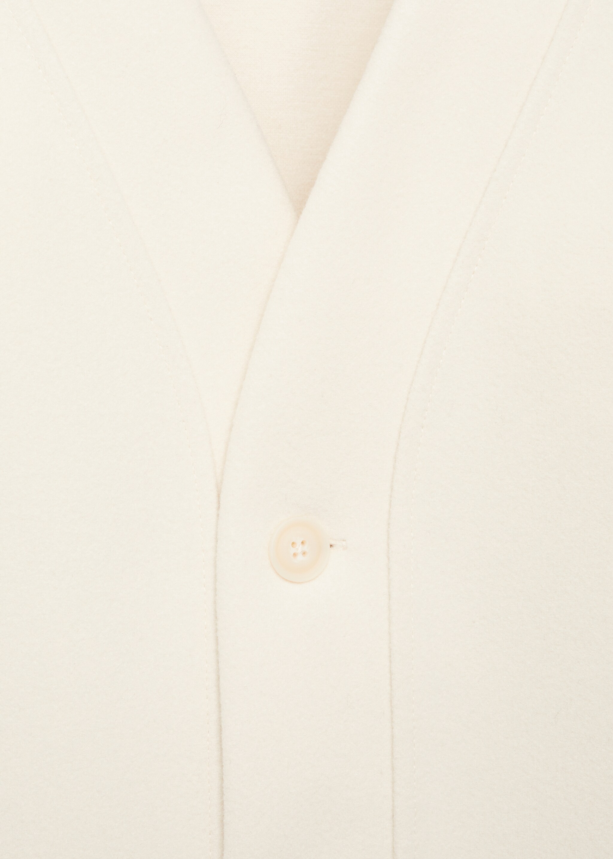 Cardigan flanella relaxed-fit - Dettaglio dell'articolo 8, Grezzo. Ref: 77017940-00.