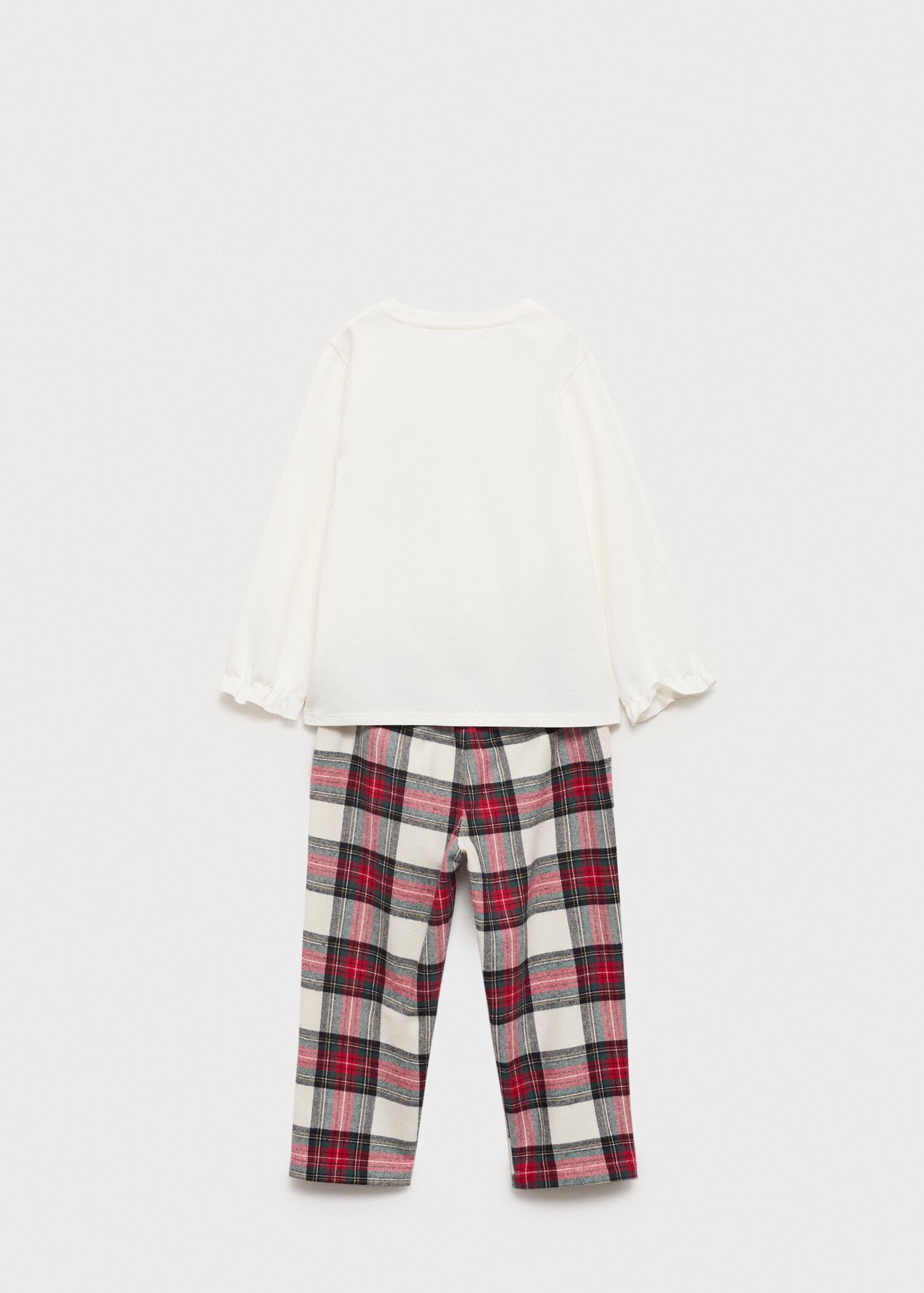 Pyjama long de Noël - Verso de l’article