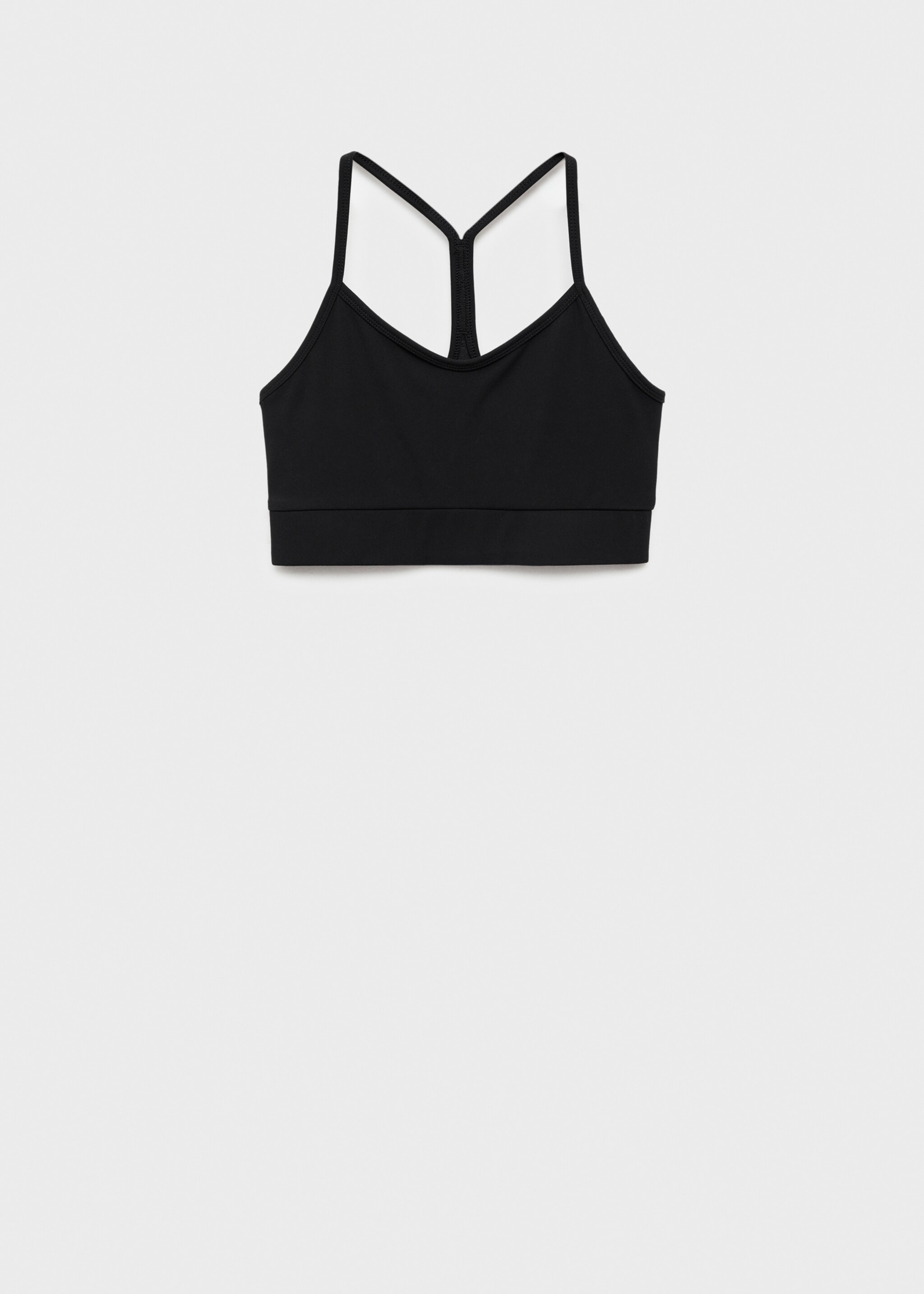 Top abertura espalda - Artículo sin modelo, Negro. Ref: 77018274-00.