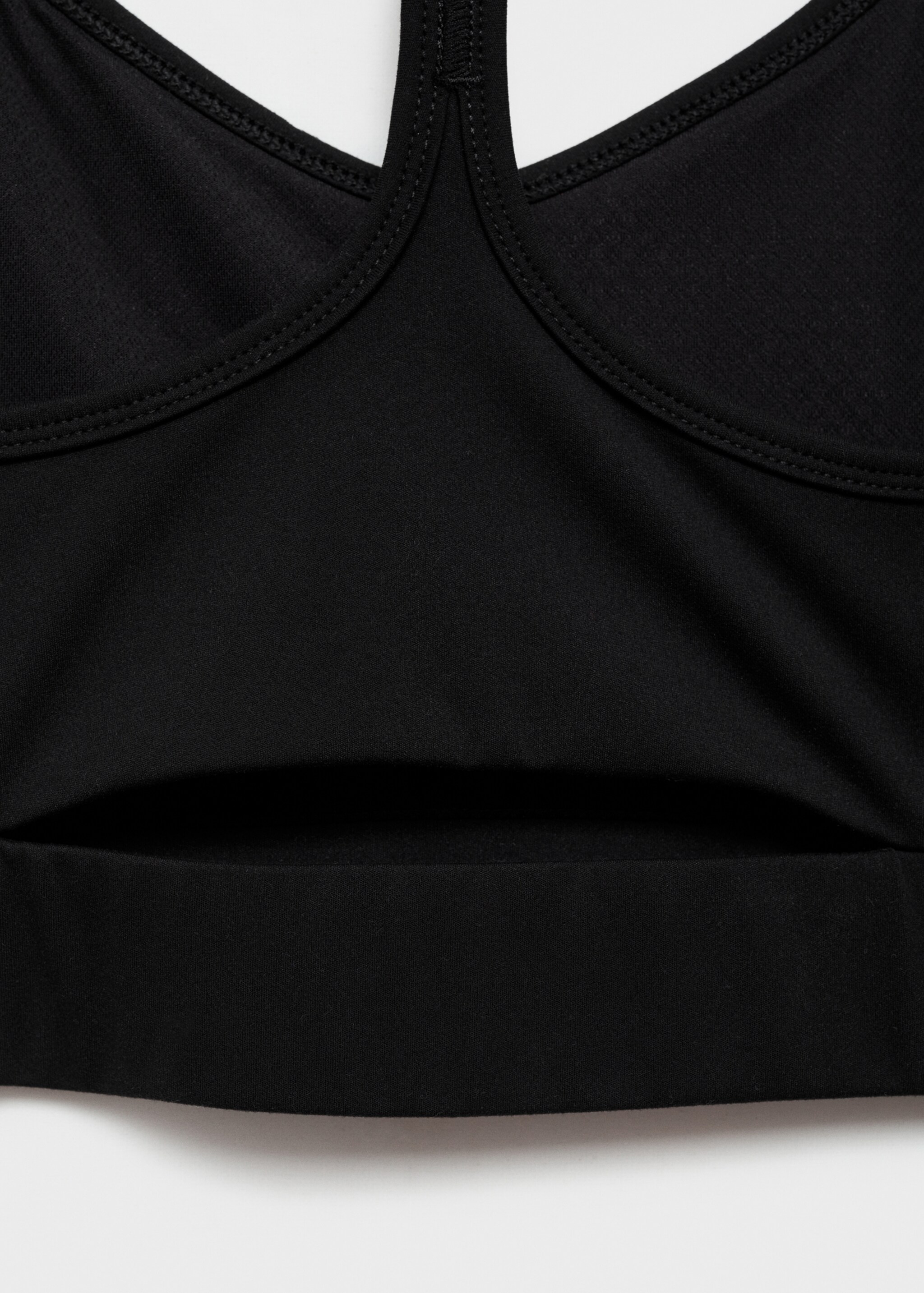 Top abertura espalda - Detalle del artículo 0, Negro. Ref: 77018274-00.