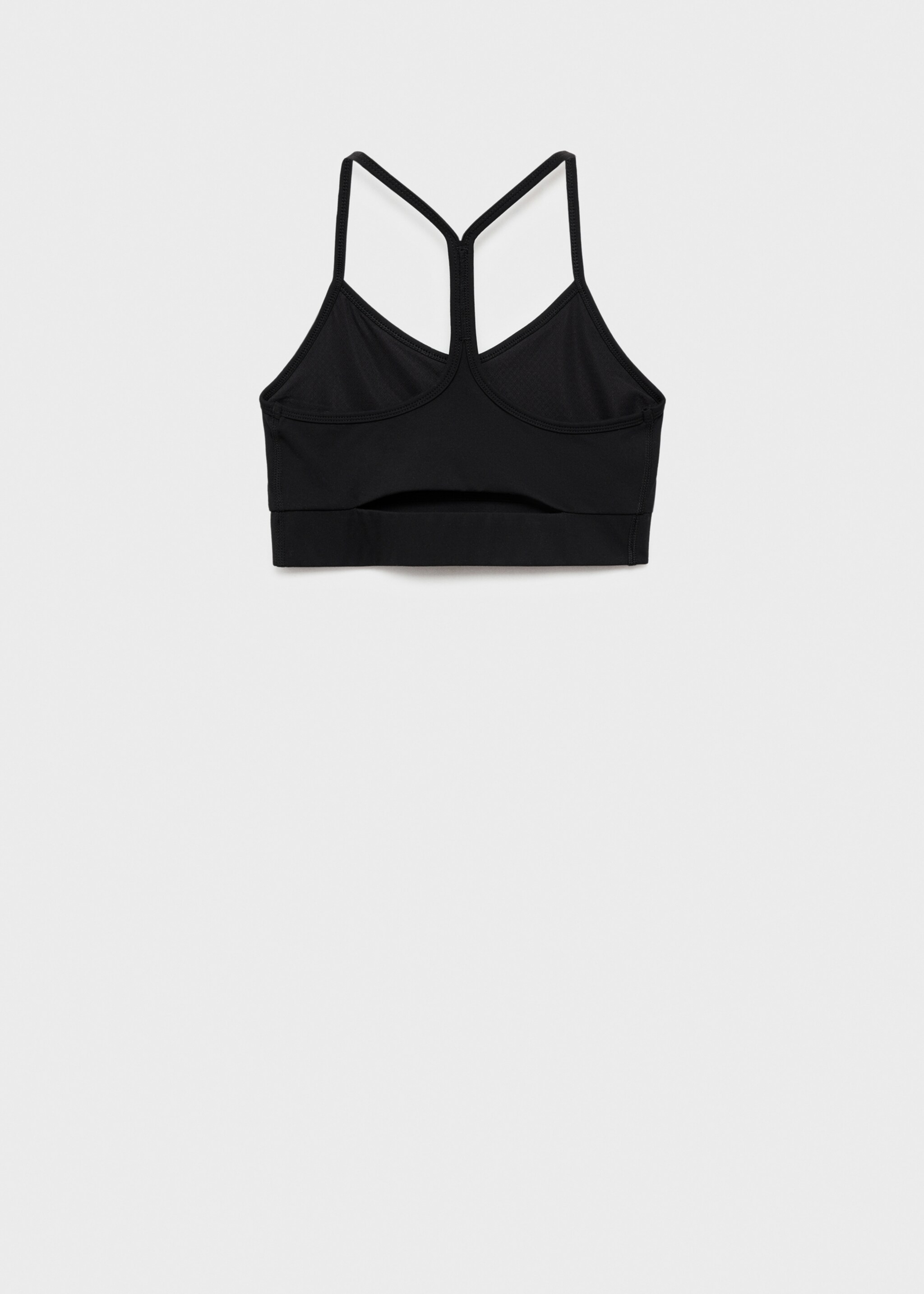 Top abertura espalda - Detalle del artículo 8, Negro. Ref: 77018274-00.