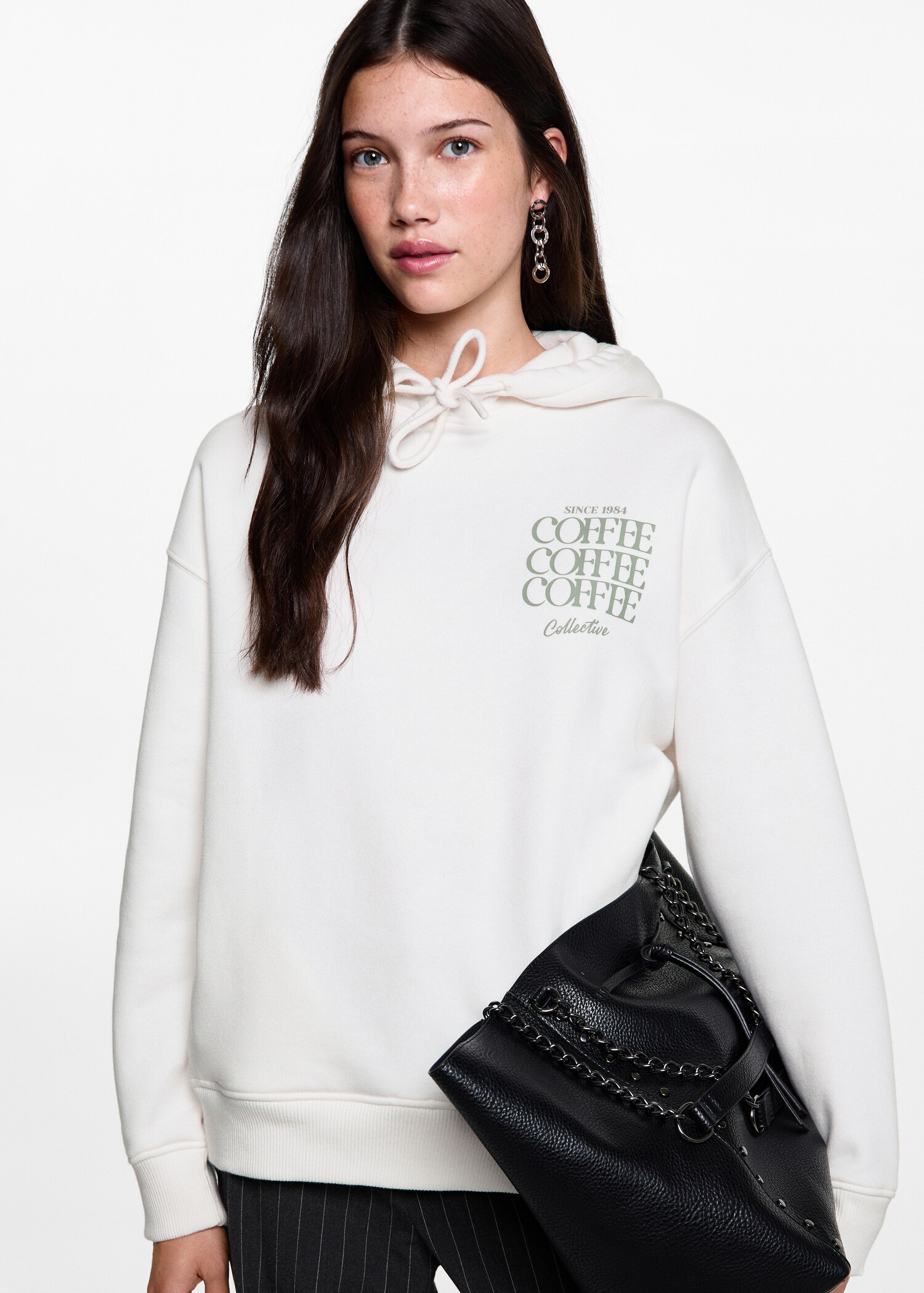 Hoodie cotton sweatshirt - Details of the article 2