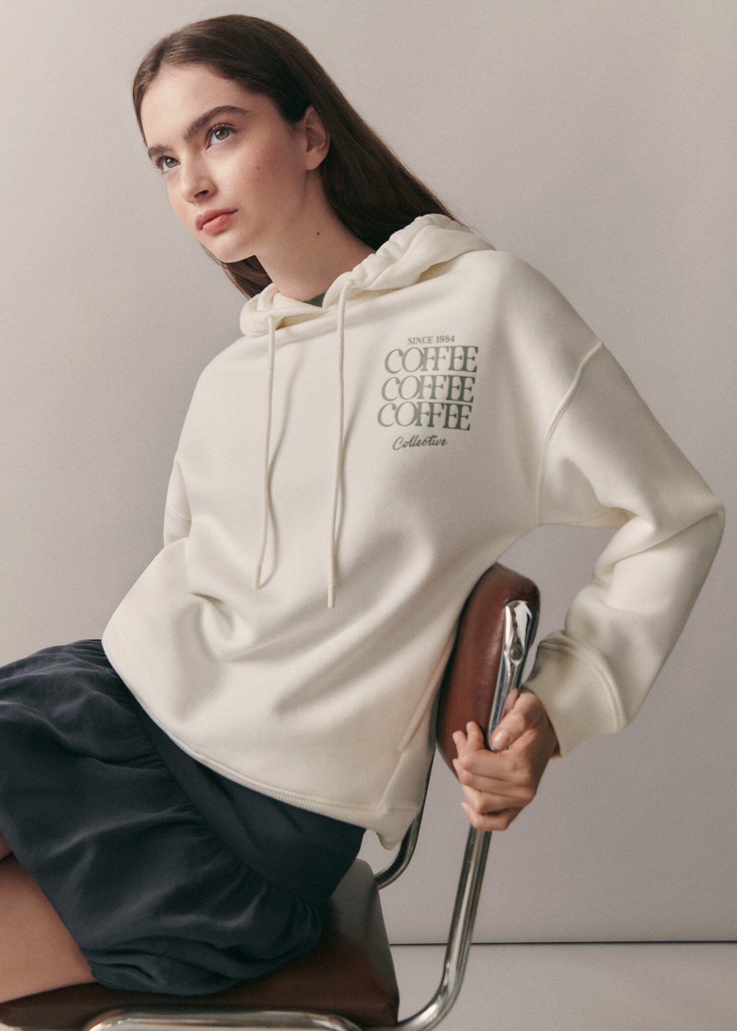 Hoodie cotton sweatshirt - Details of the article 5