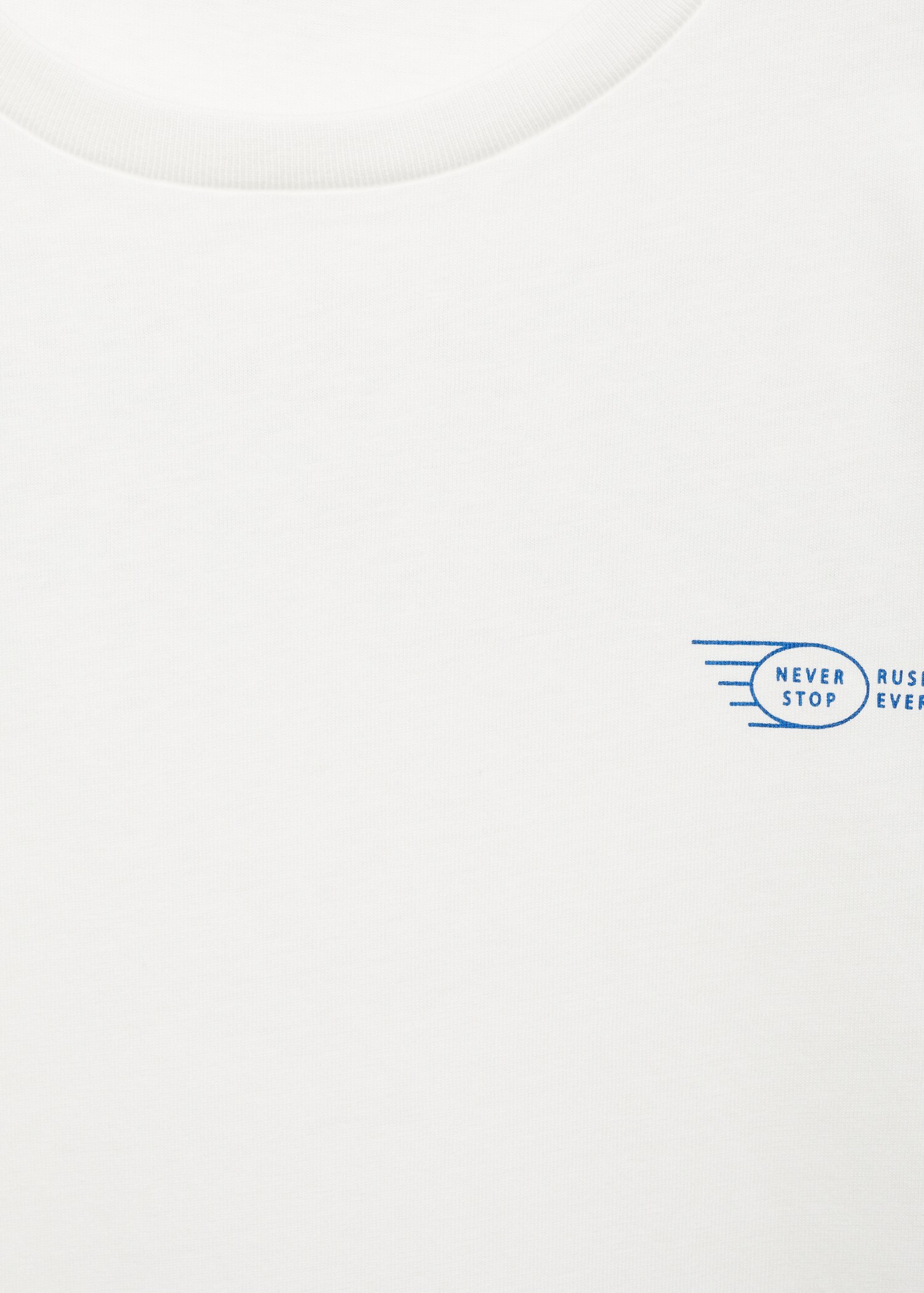Printed cotton-blend T-shirt - Details of the article 0