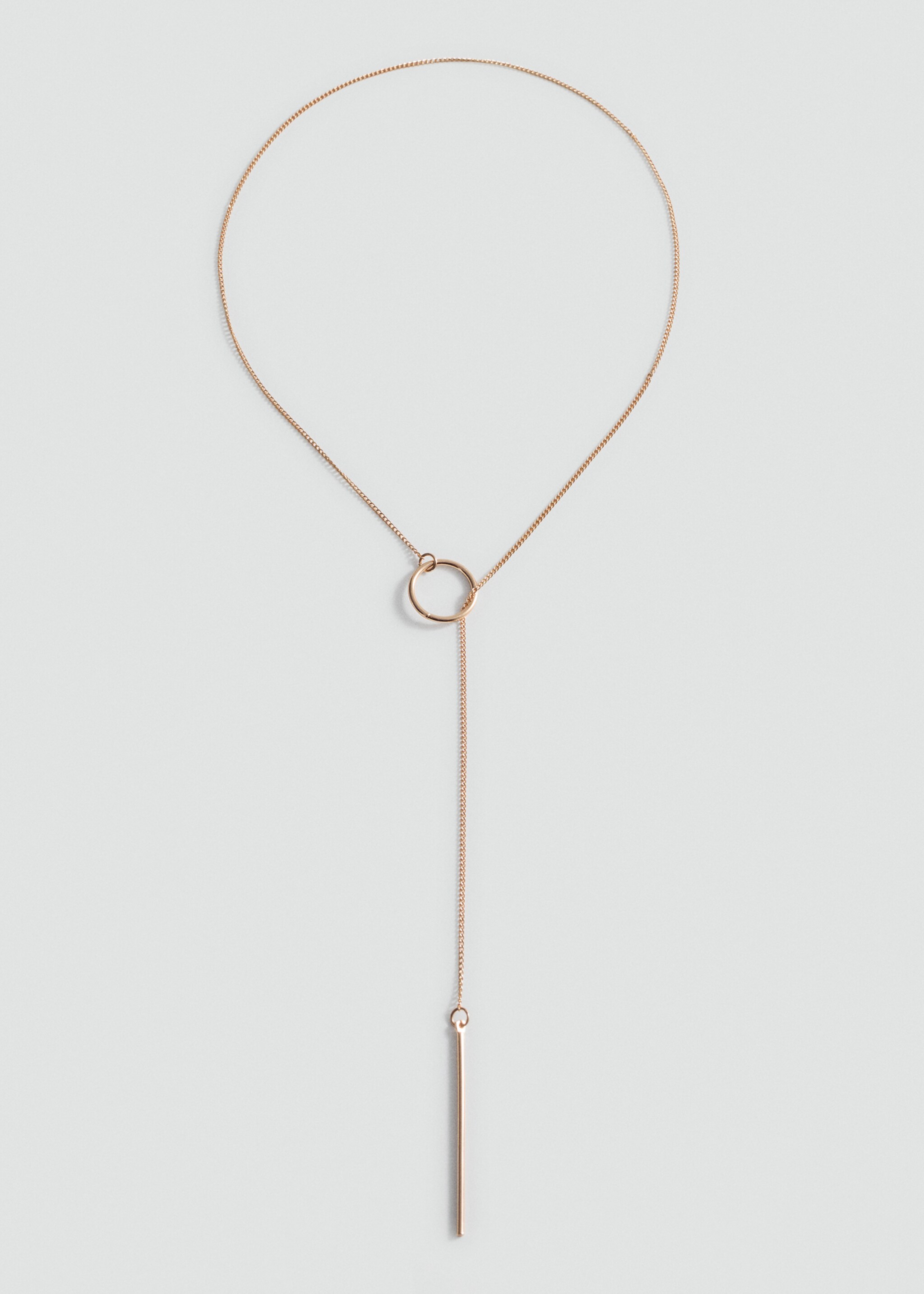 Cylinder bead necklace - Article without model