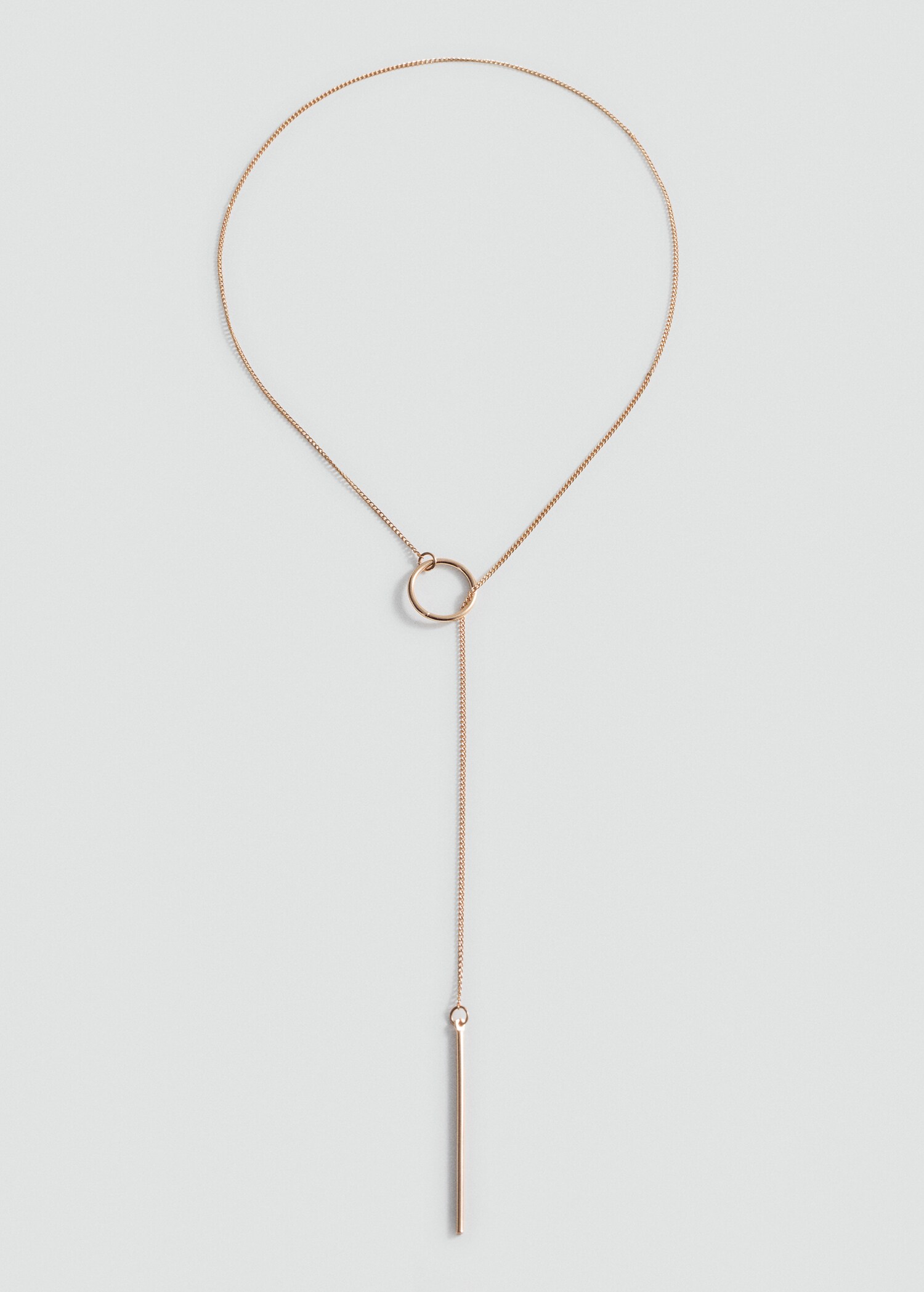 Cylinder bead necklace - Article without model