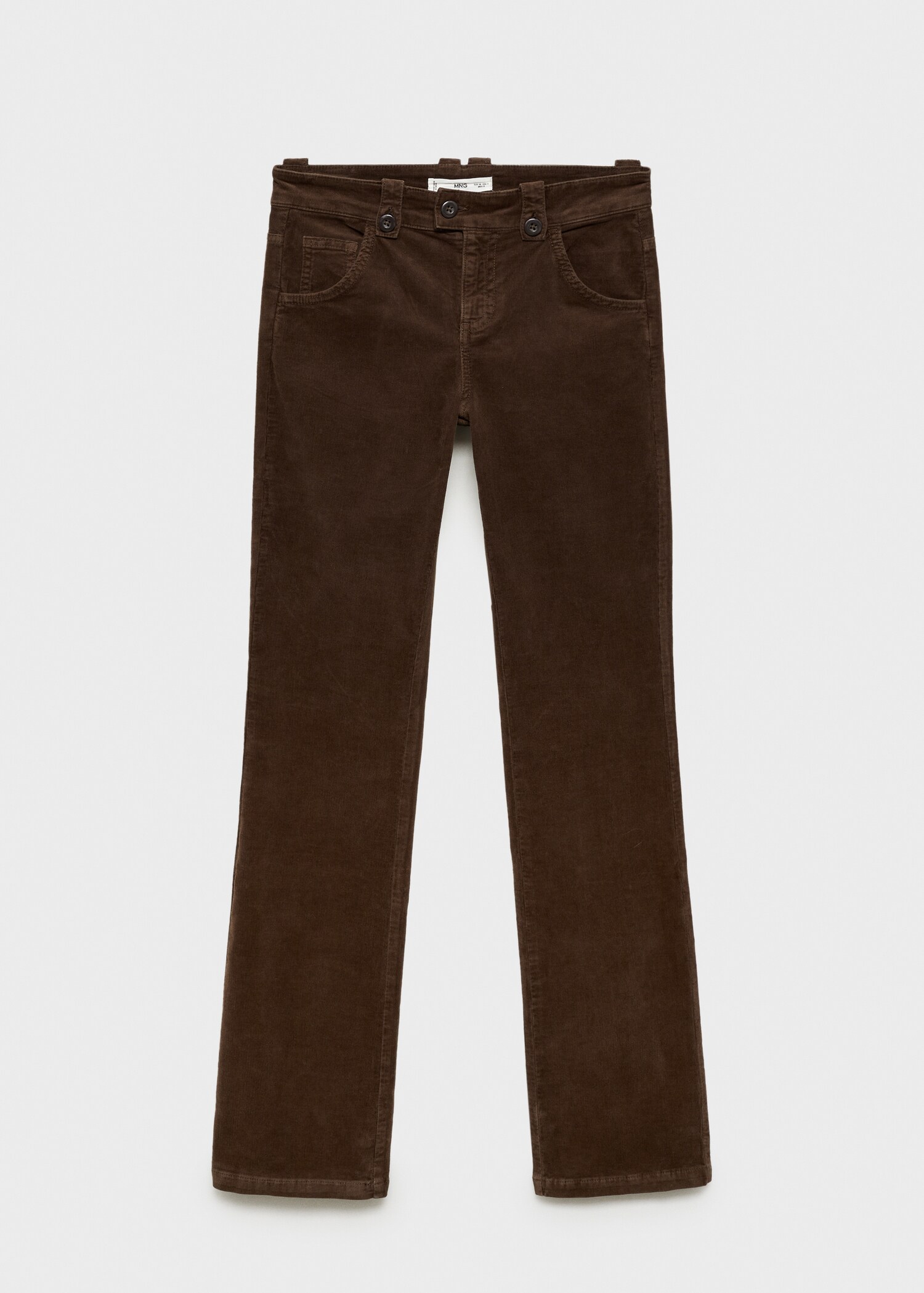 Flared corduroy trousers - Article without model