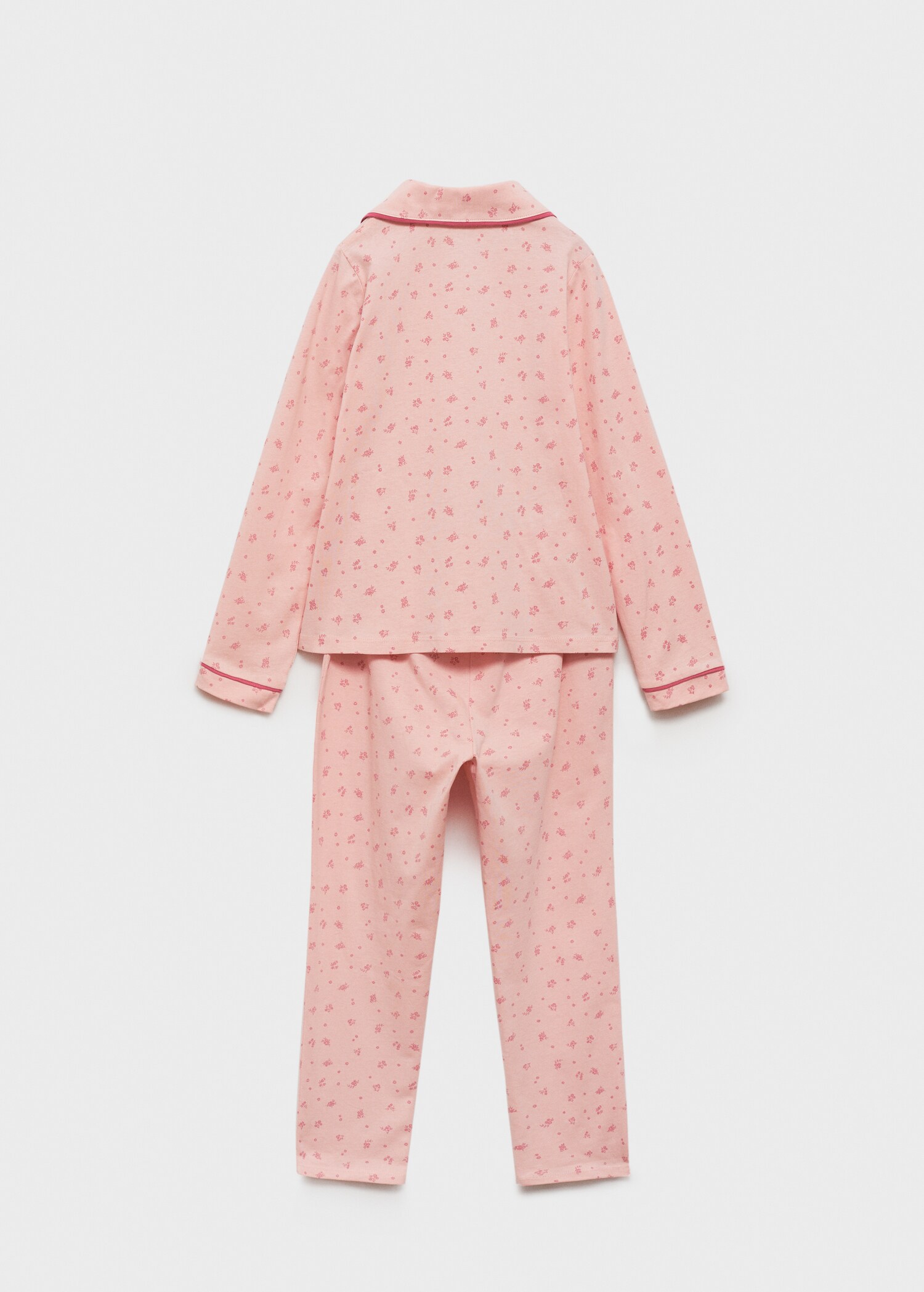Cotton long pyjamas - Reverse of the article