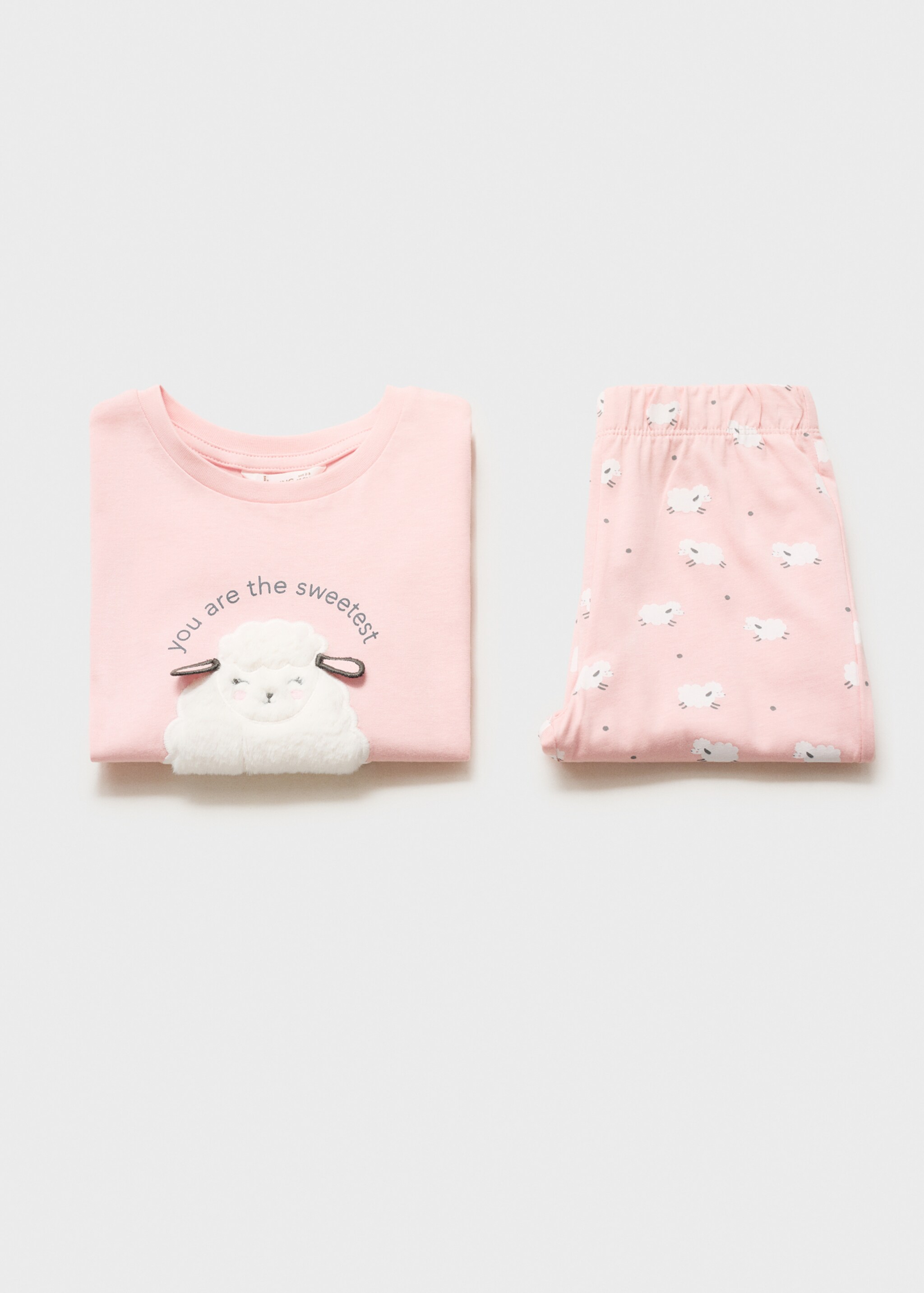 Σετ πιτζάμα βαμβακερή - Λεπτομέρεια του προϊόντος 0, Ροζ. Ref: 77019035-00.