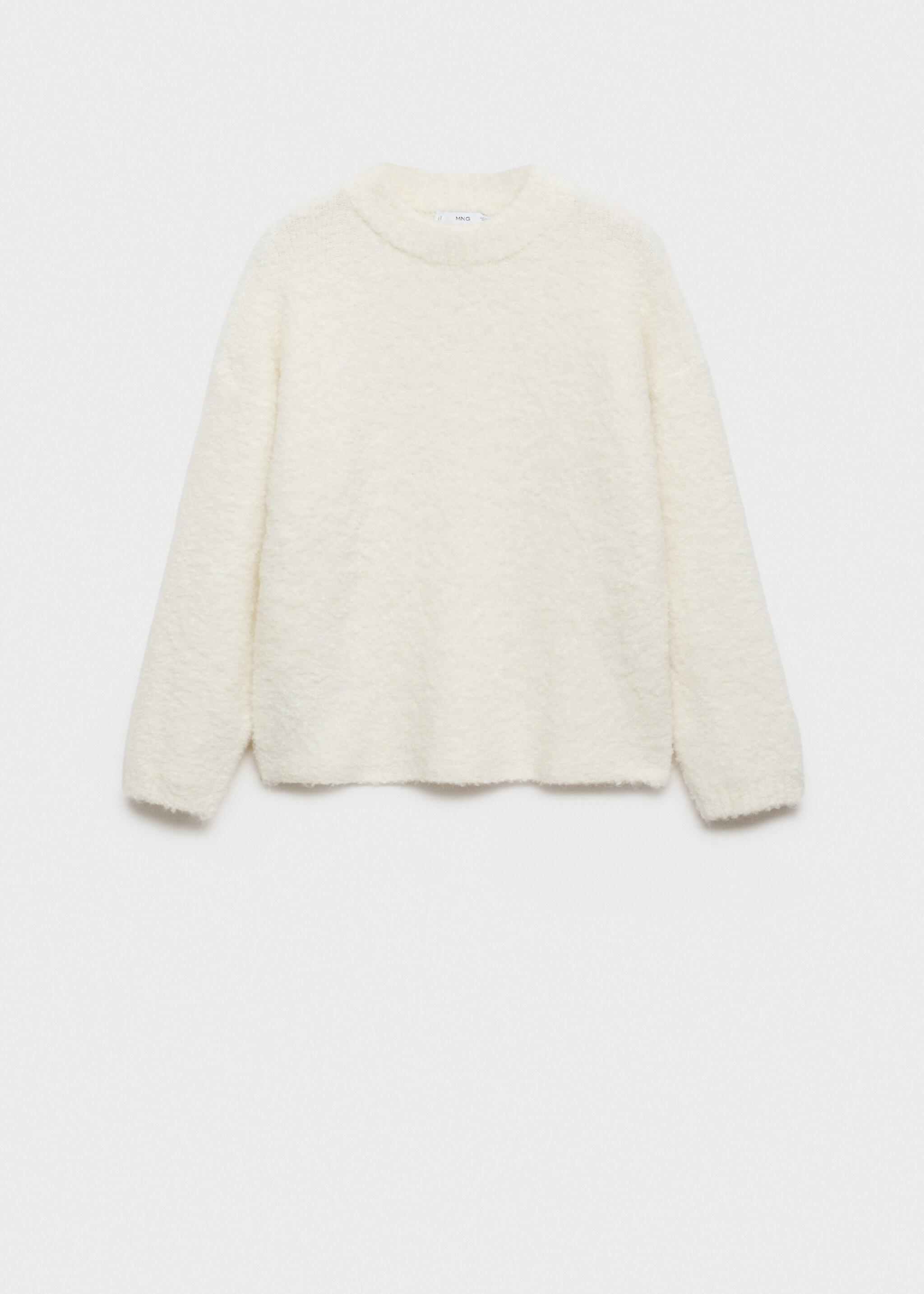 Jersey punto cuello redondo - Artículo sin modelo, Crudo. Ref: 77019058-00.