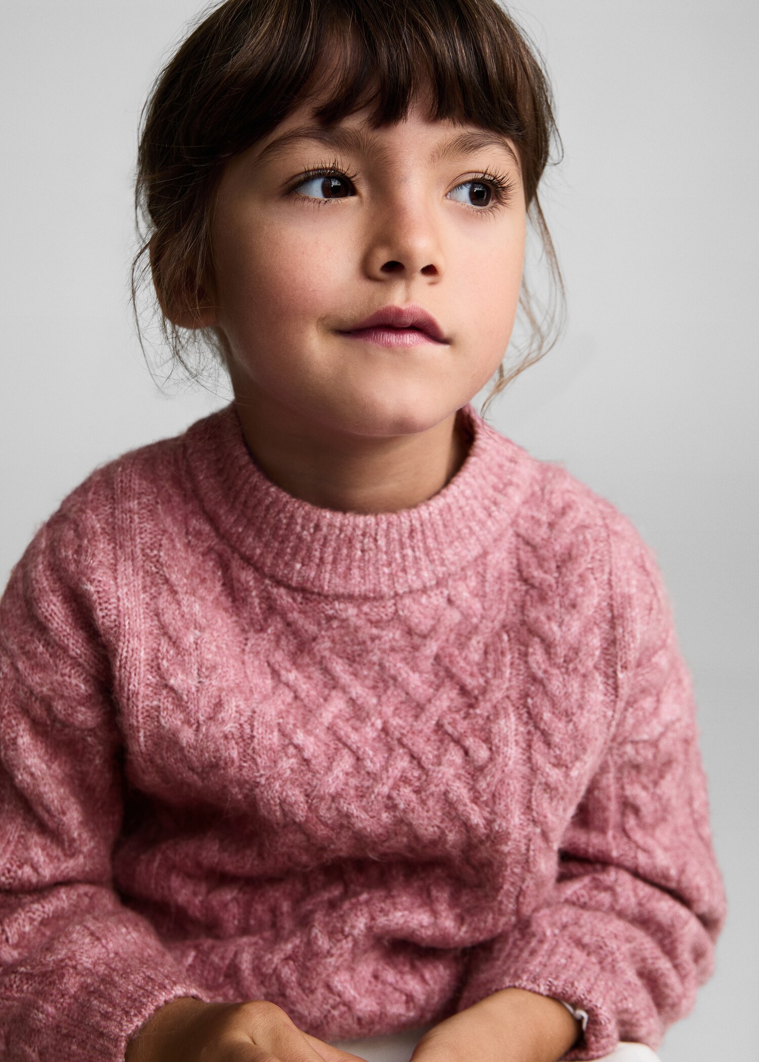 Pull-over maille tressée - Détail de l'article 1